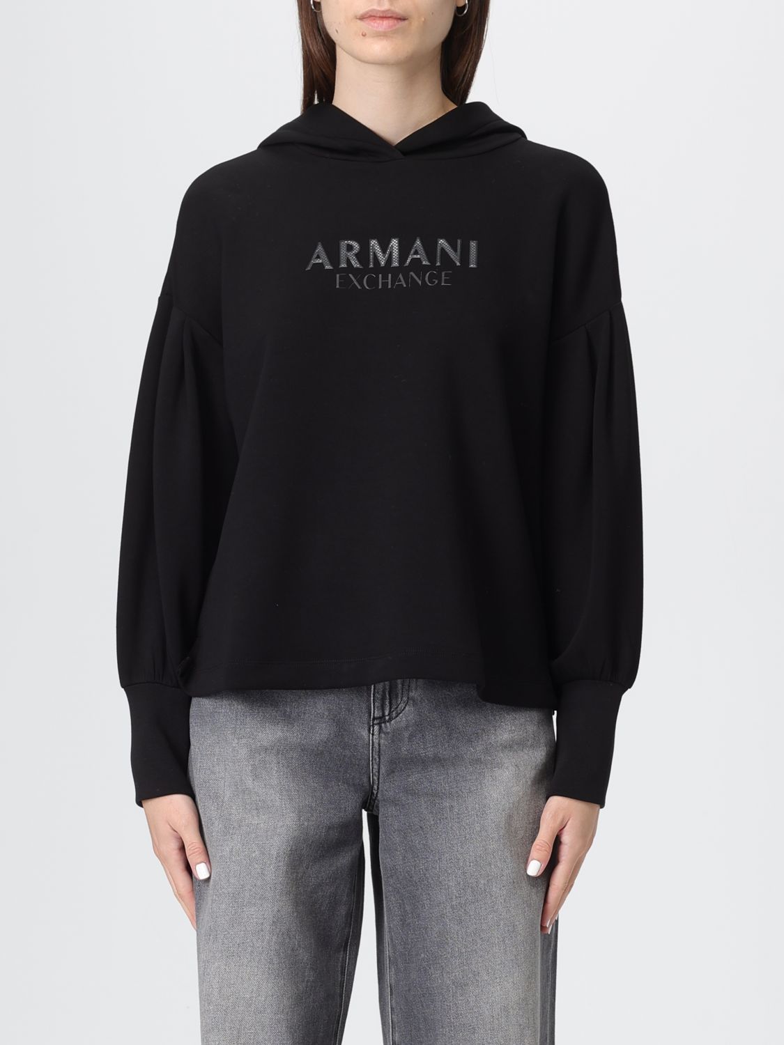 Armani Exchange Sweatshirt  Woman Color Black