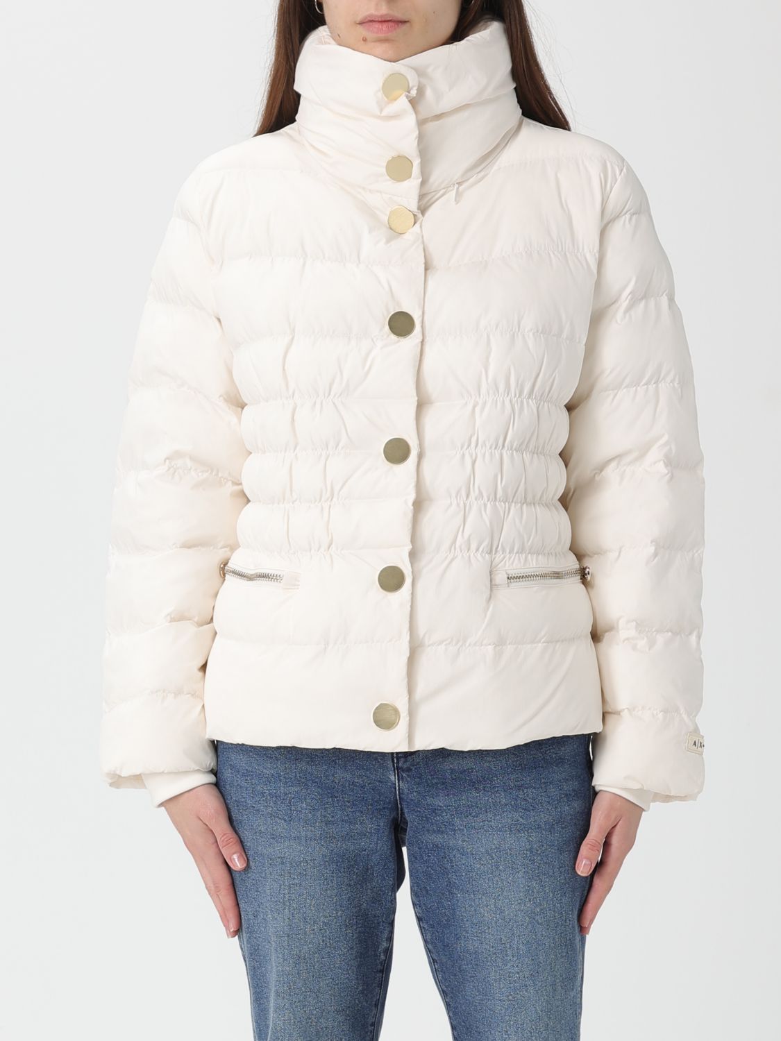 Armani Exchange Jacket  Woman Color Yellow Cream In Yellow