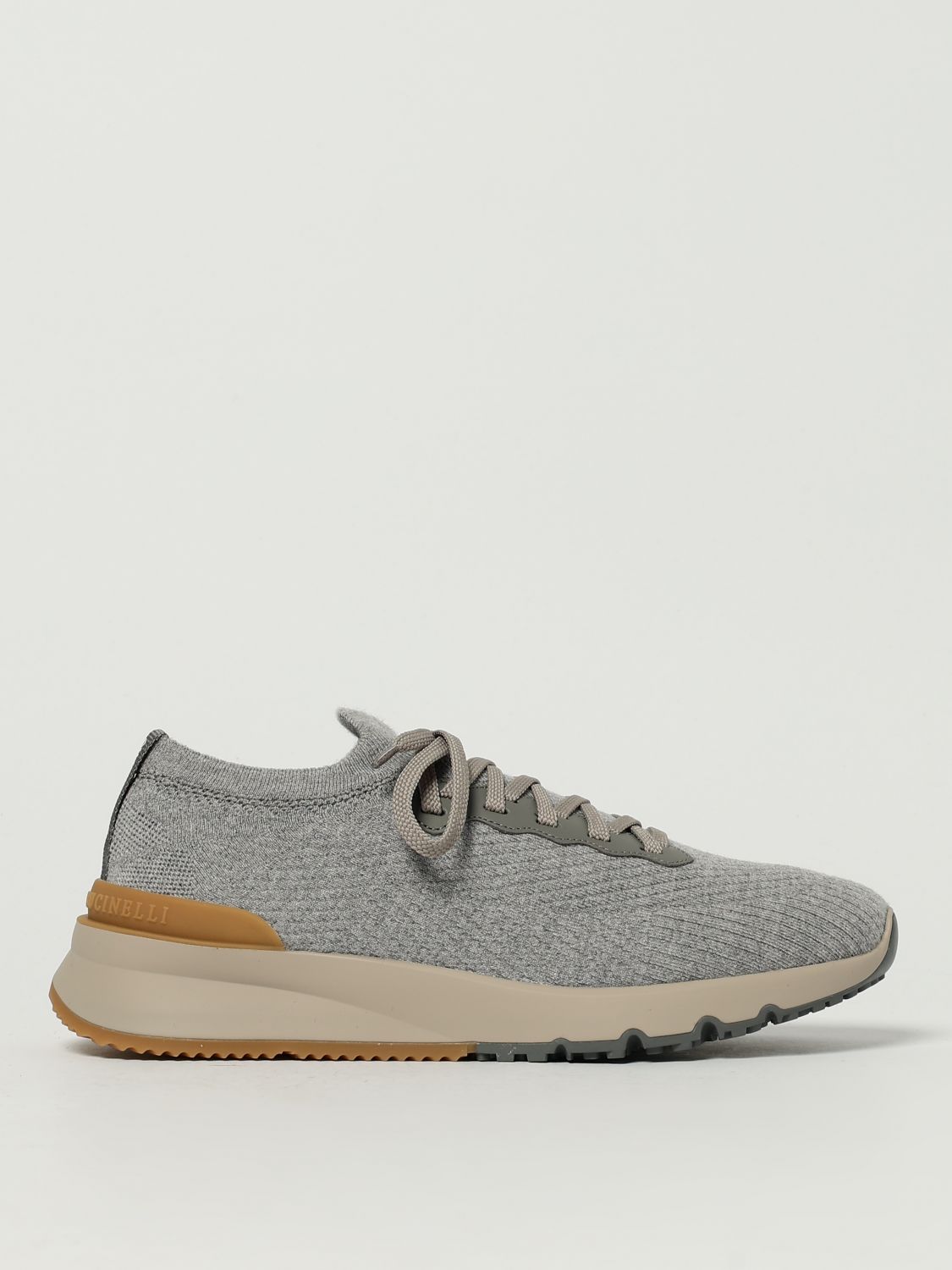 Brunello Cucinelli Sneakers  Men Color Grey In Gray