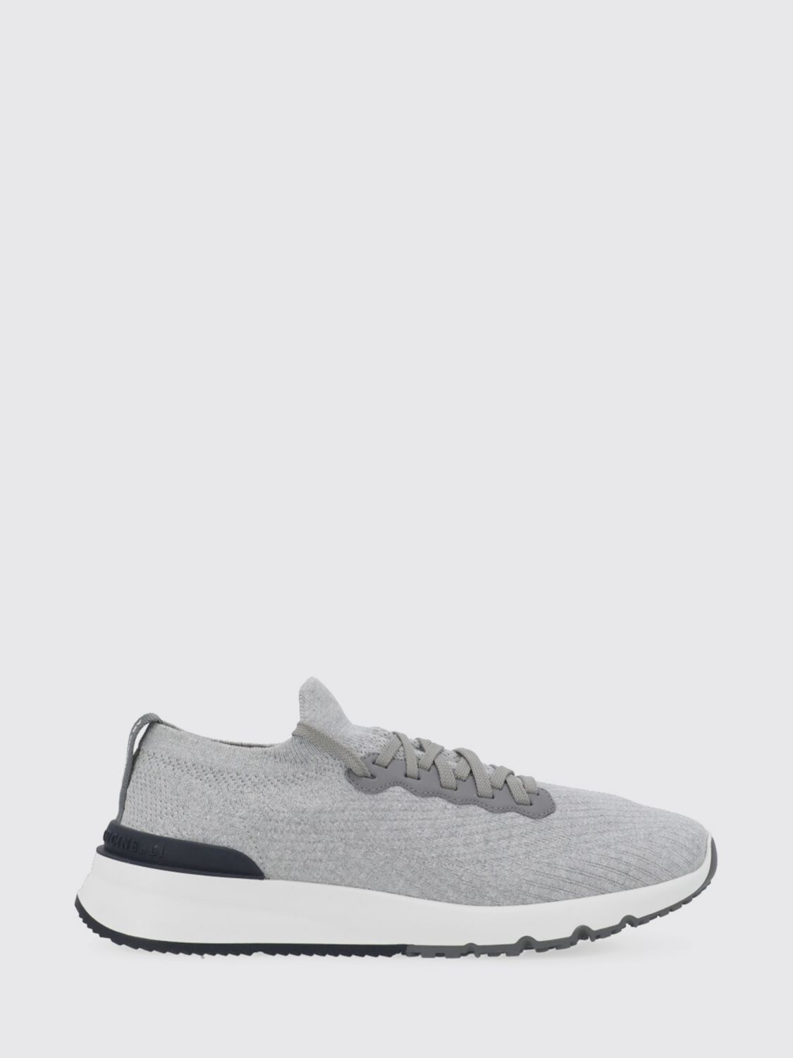 Brunello Cucinelli Sneakers Men Color Grey In Gray