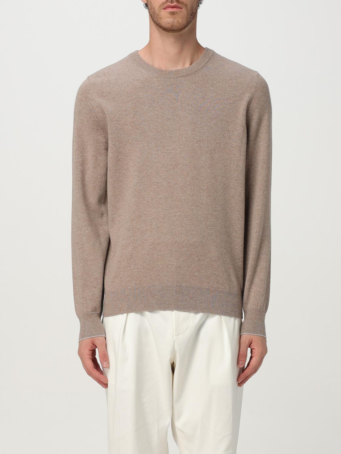 Brunello Cucinelli Sweater Men Color Beige In Gold