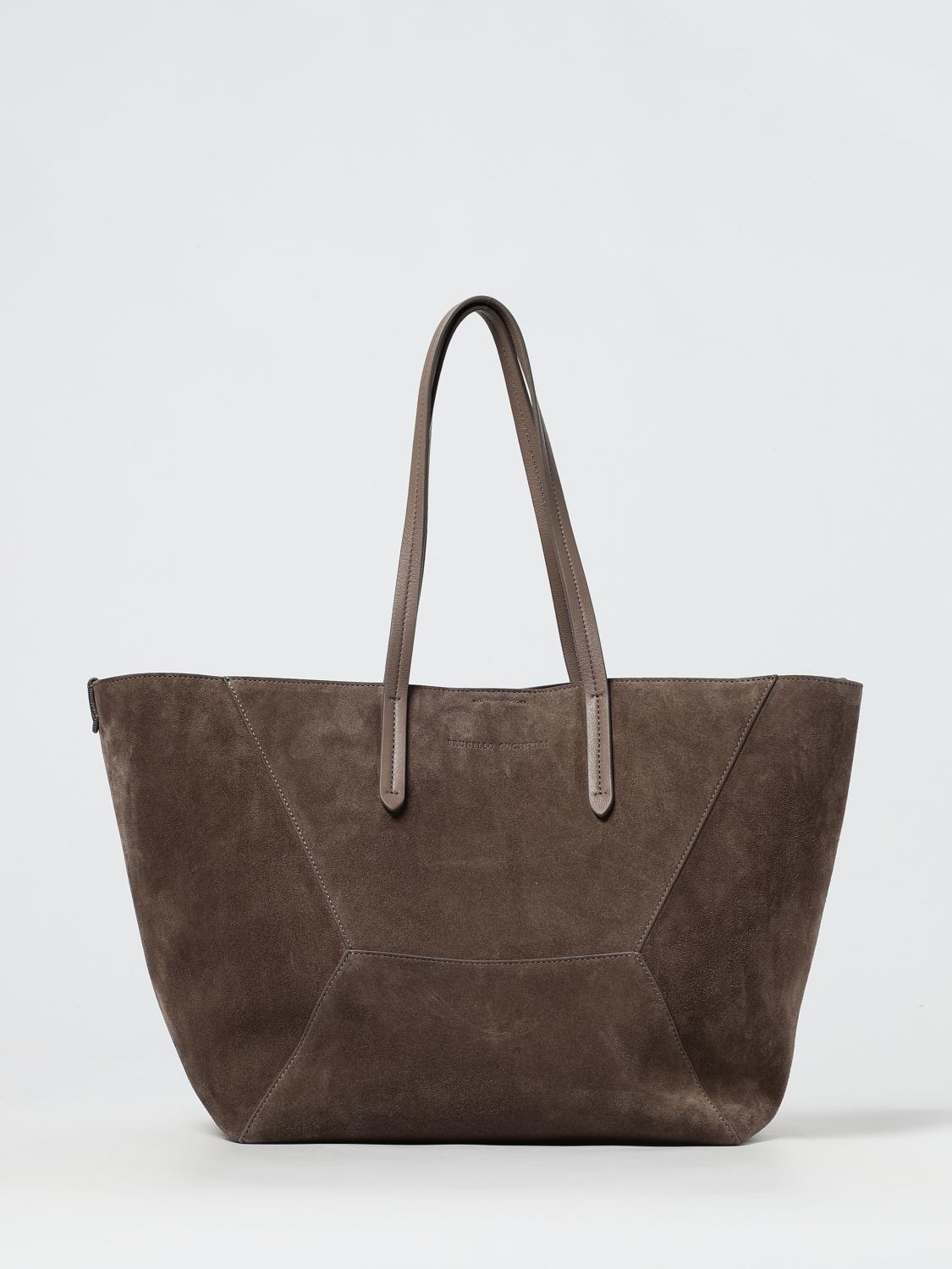 Shoulder Bag BRUNELLO CUCINELLI Woman color Dove Grey