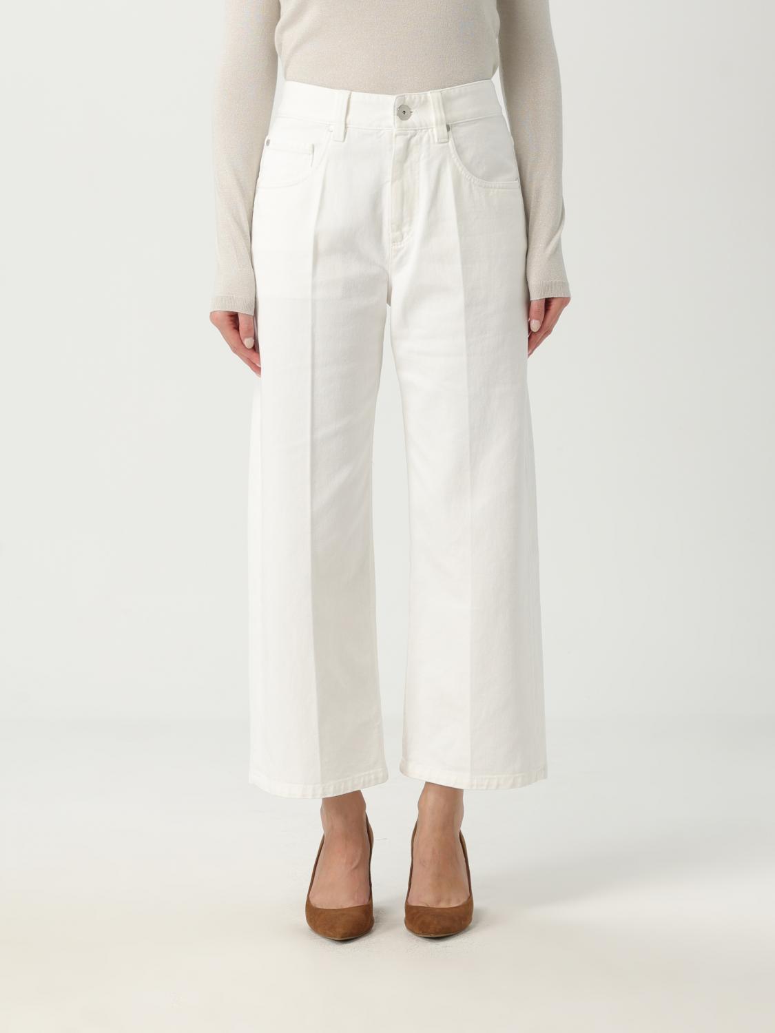 Brunello Cucinelli Jeans  Woman Color White