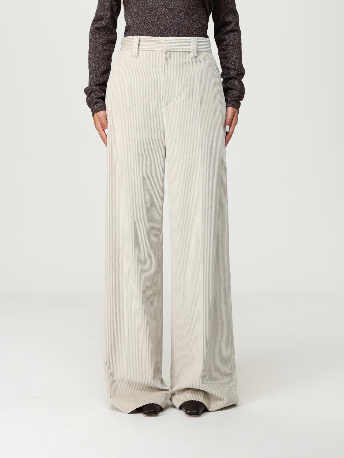 Brunello Cucinelli Pants  Woman Color Beige In White