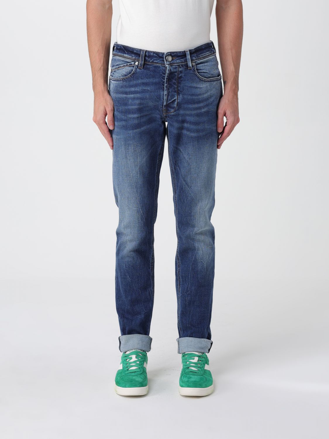 Re-hash Belt Loop Jeans In Blue