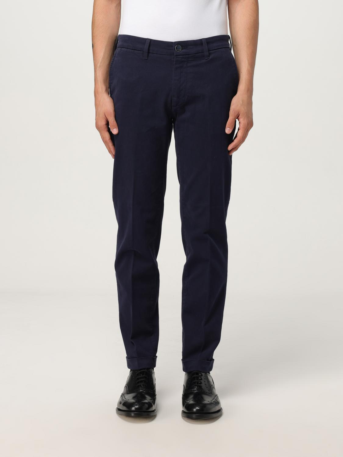 Re-hash Cotton Chino Trousers In Blue