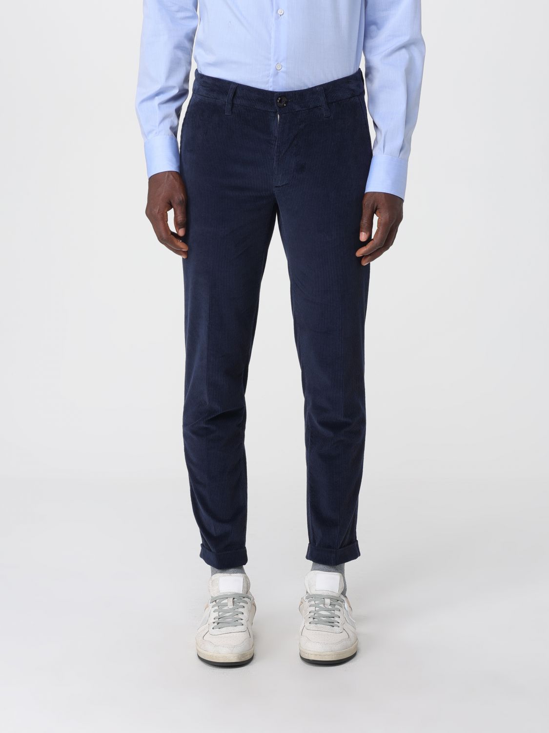 Re-hash Pants Men Color Navy In Blue