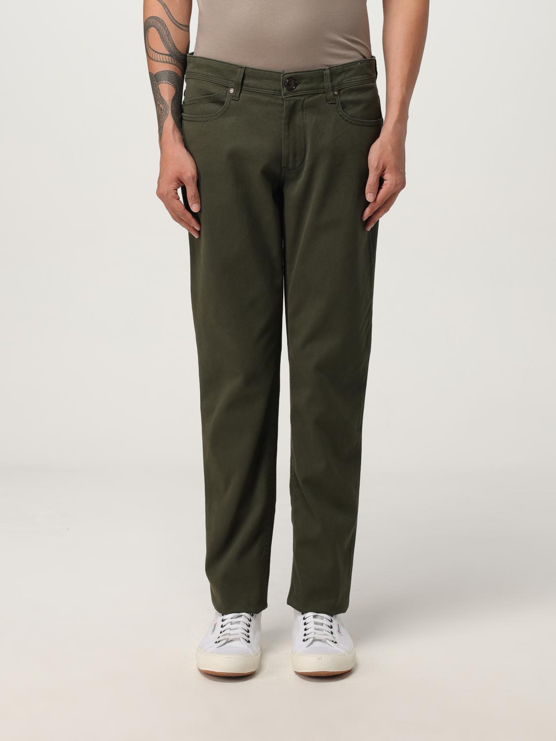 Re-hash Pants Men Color Military In Green