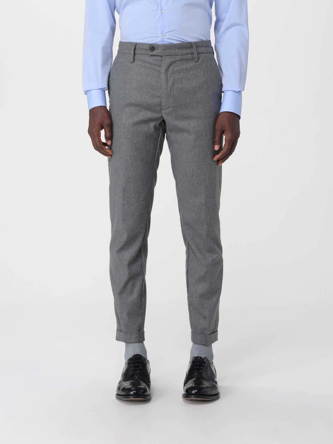 Re-hash Pants Men Color Grey In Gray
