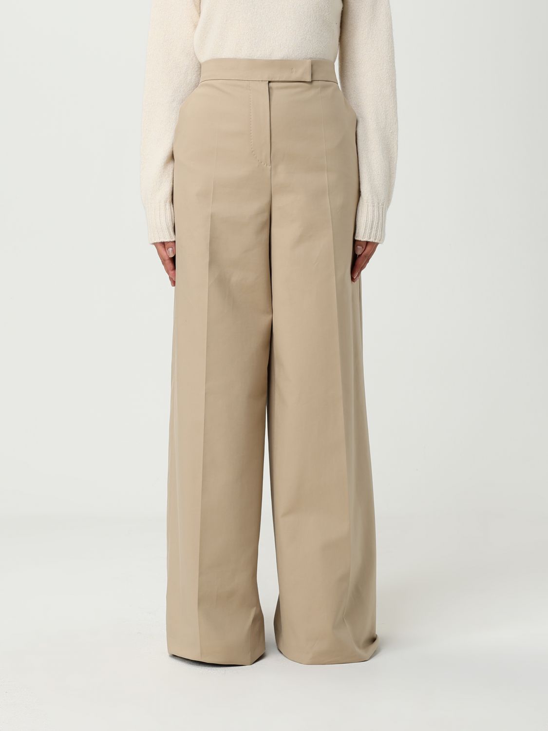 Max Mara 'ninfa' Pants In Brown