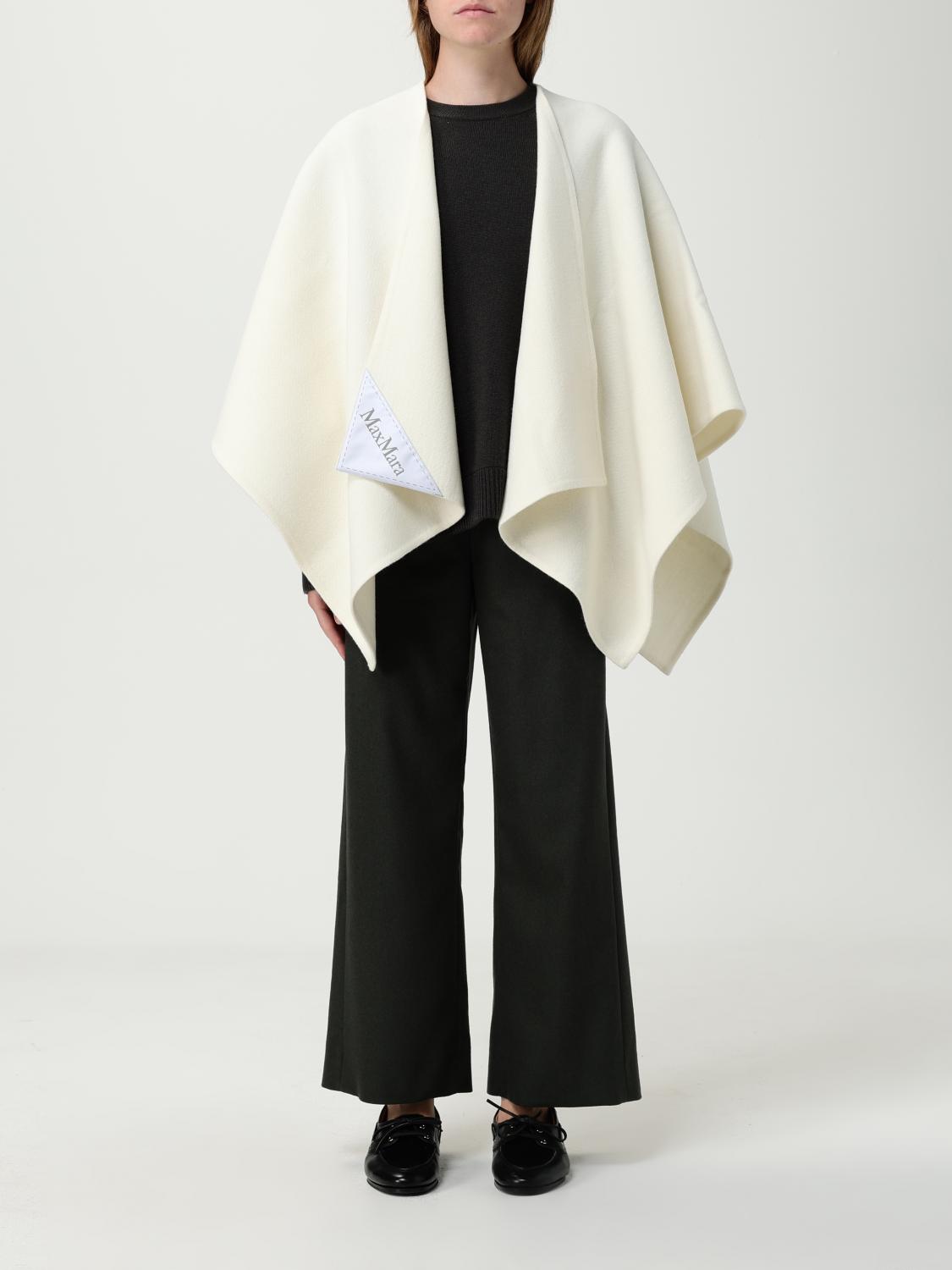 Max Mara Coat  Woman Color White