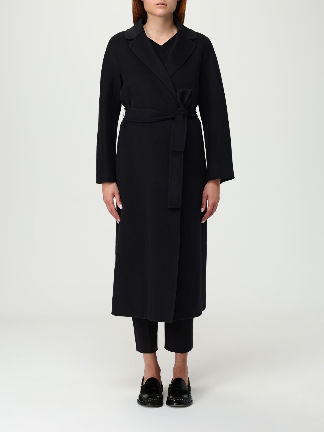 's Max Mara Coat Woman Color Black