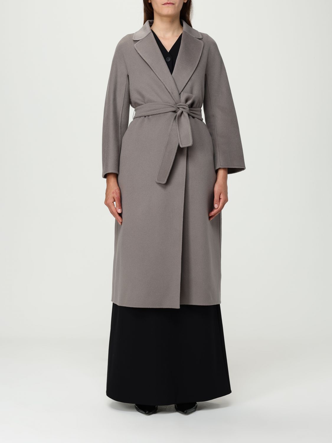 's Max Mara Coat Woman Color Grey