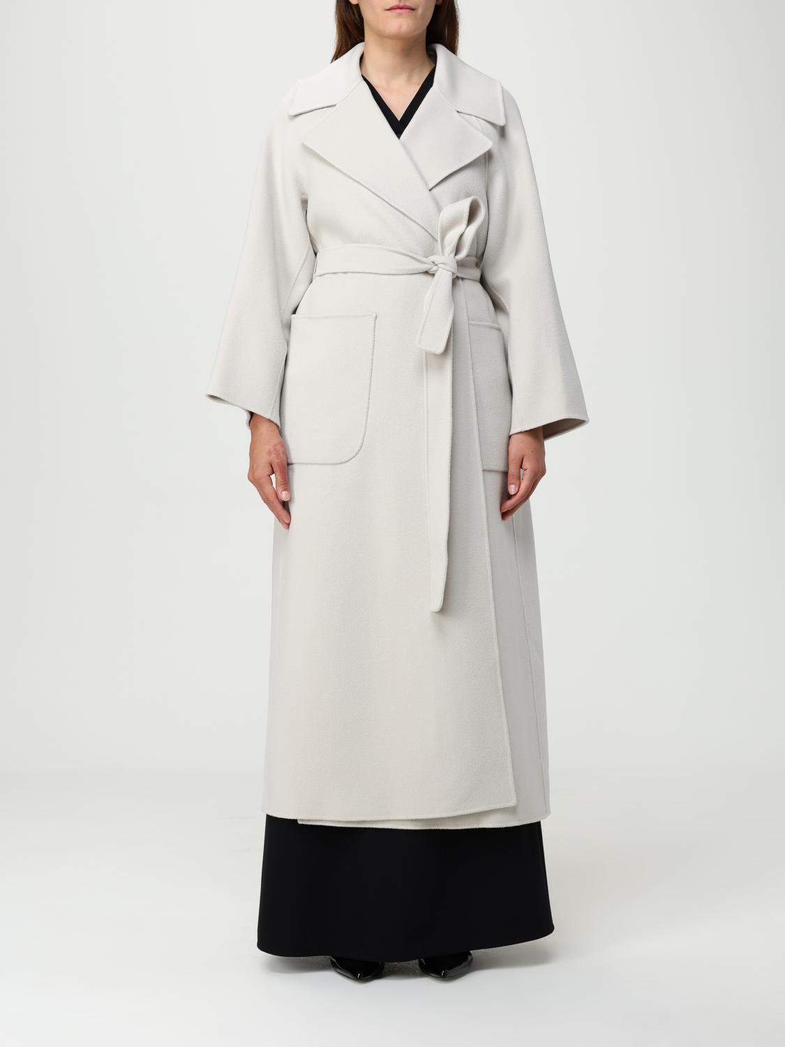 S Max Mara Coat ' Woman Color White In White