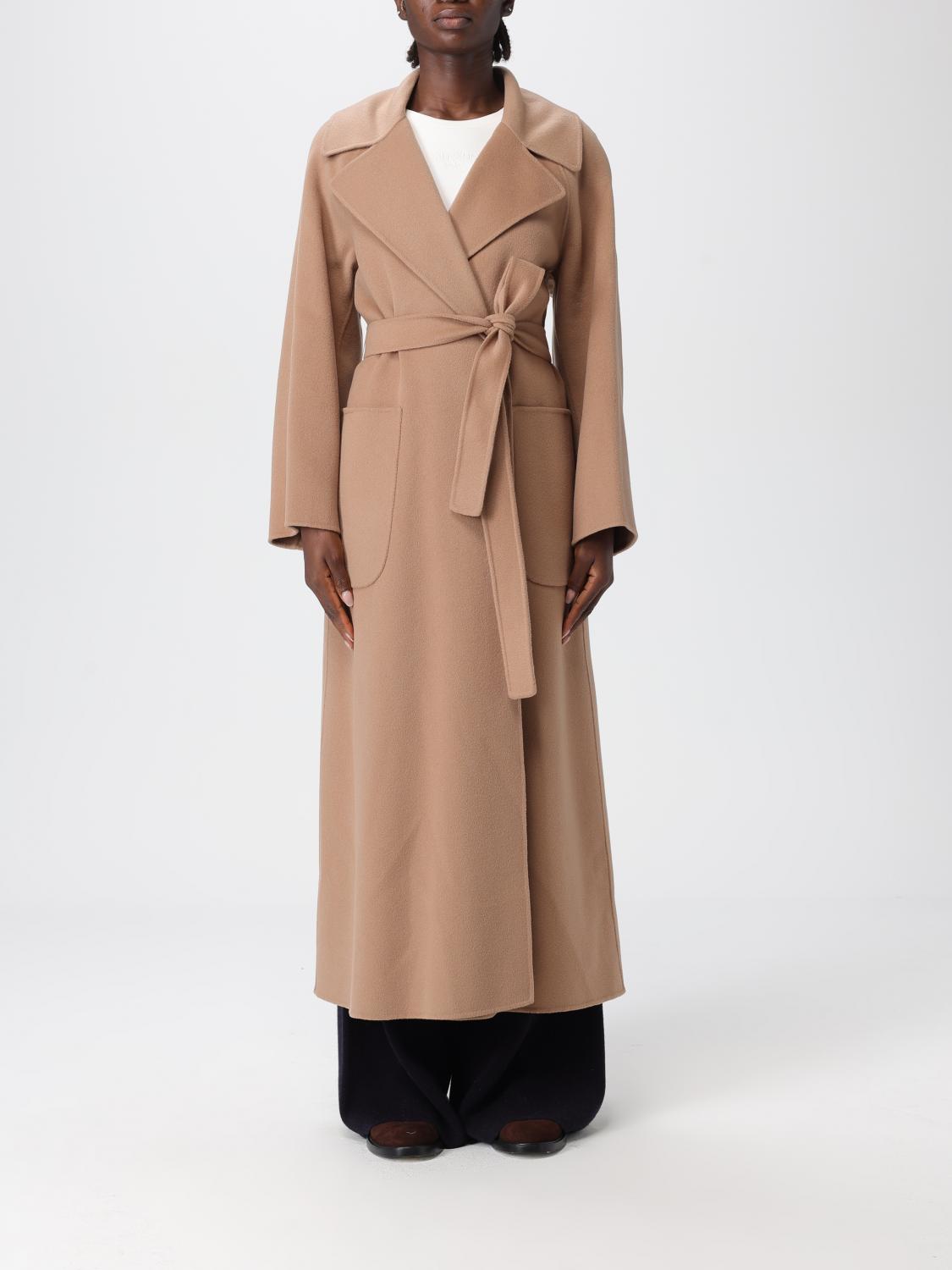 's Max Mara Coat Woman In Brown