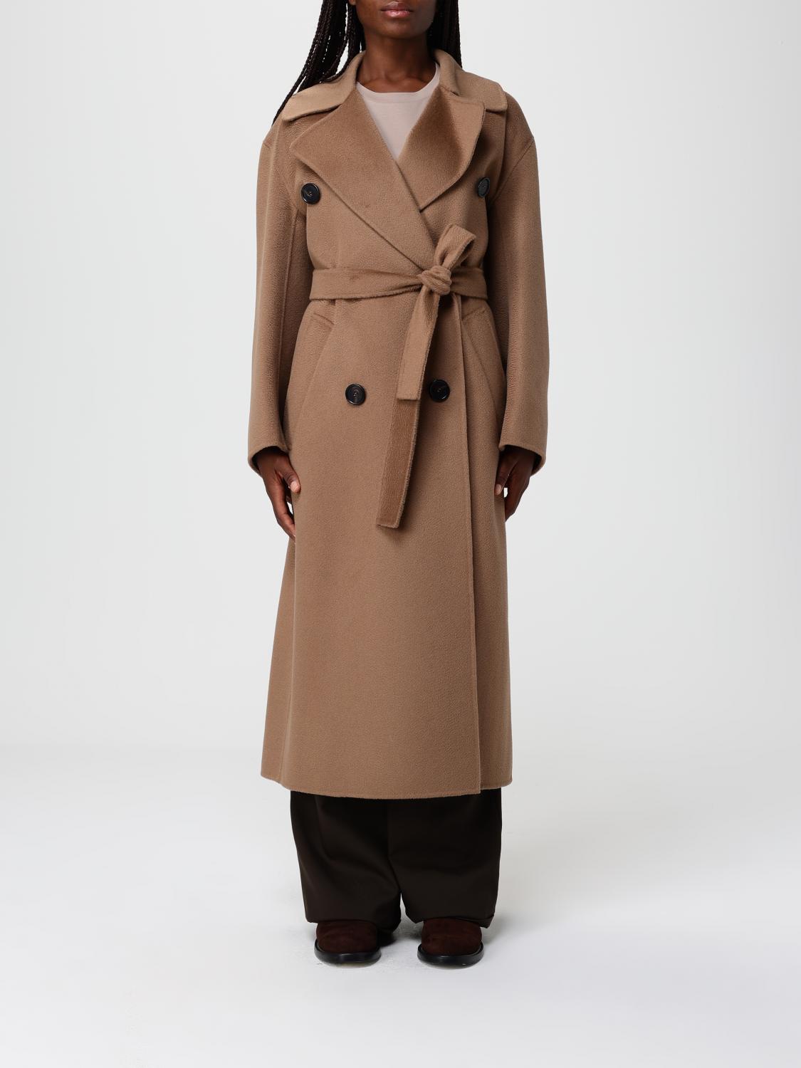 'S MAX MARA Mantel Damen Farbe Camel