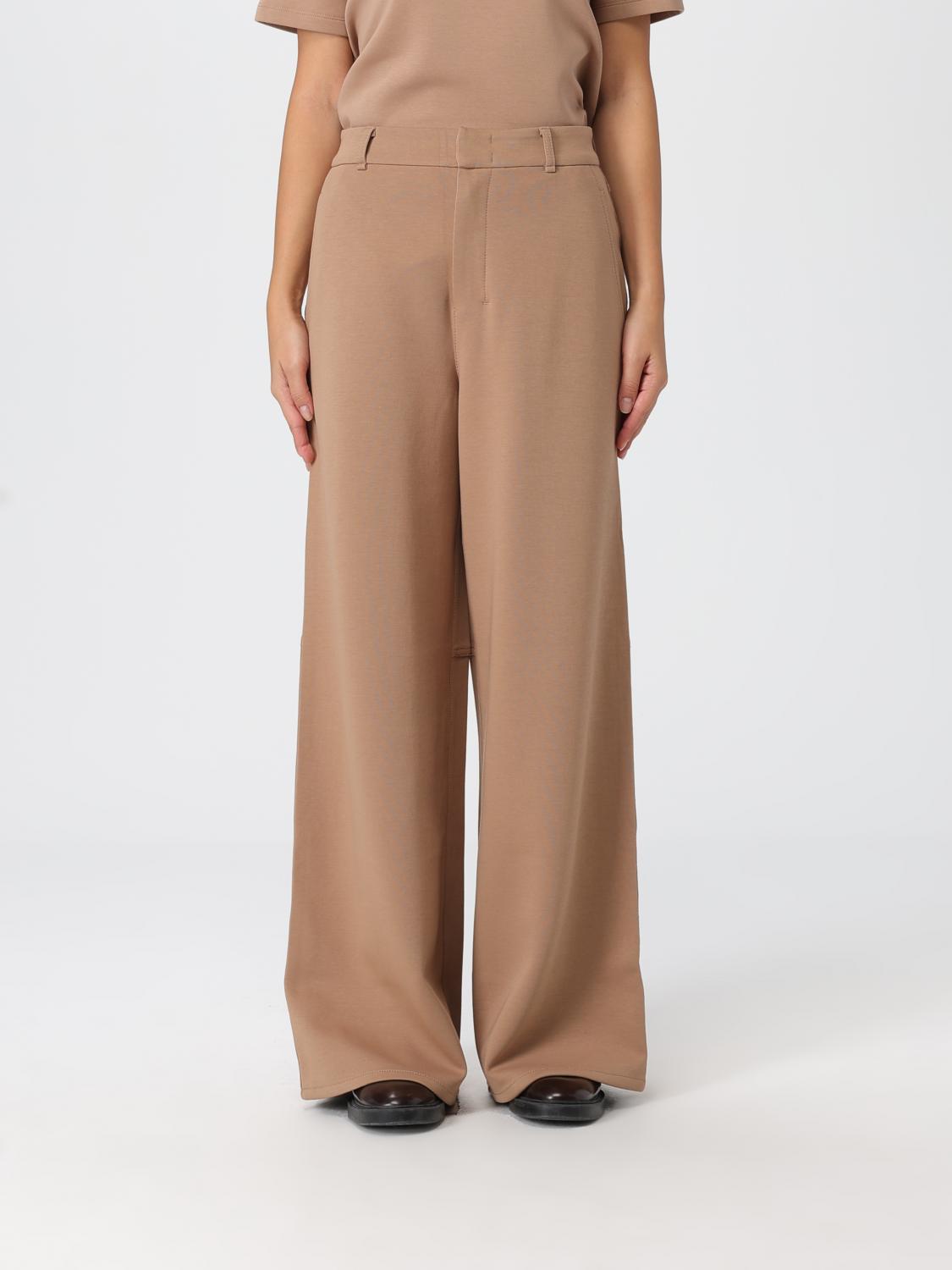 's Max Mara Pants Woman In Brown