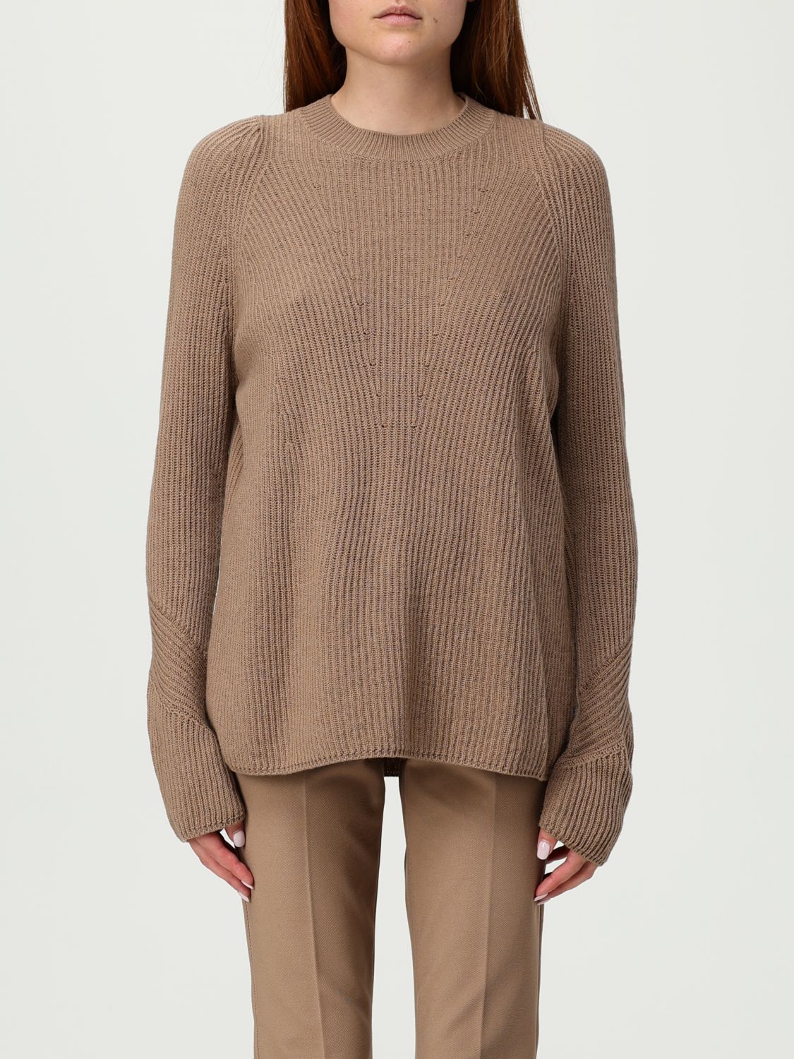 's Max Mara Sweater  Woman Color Camel
