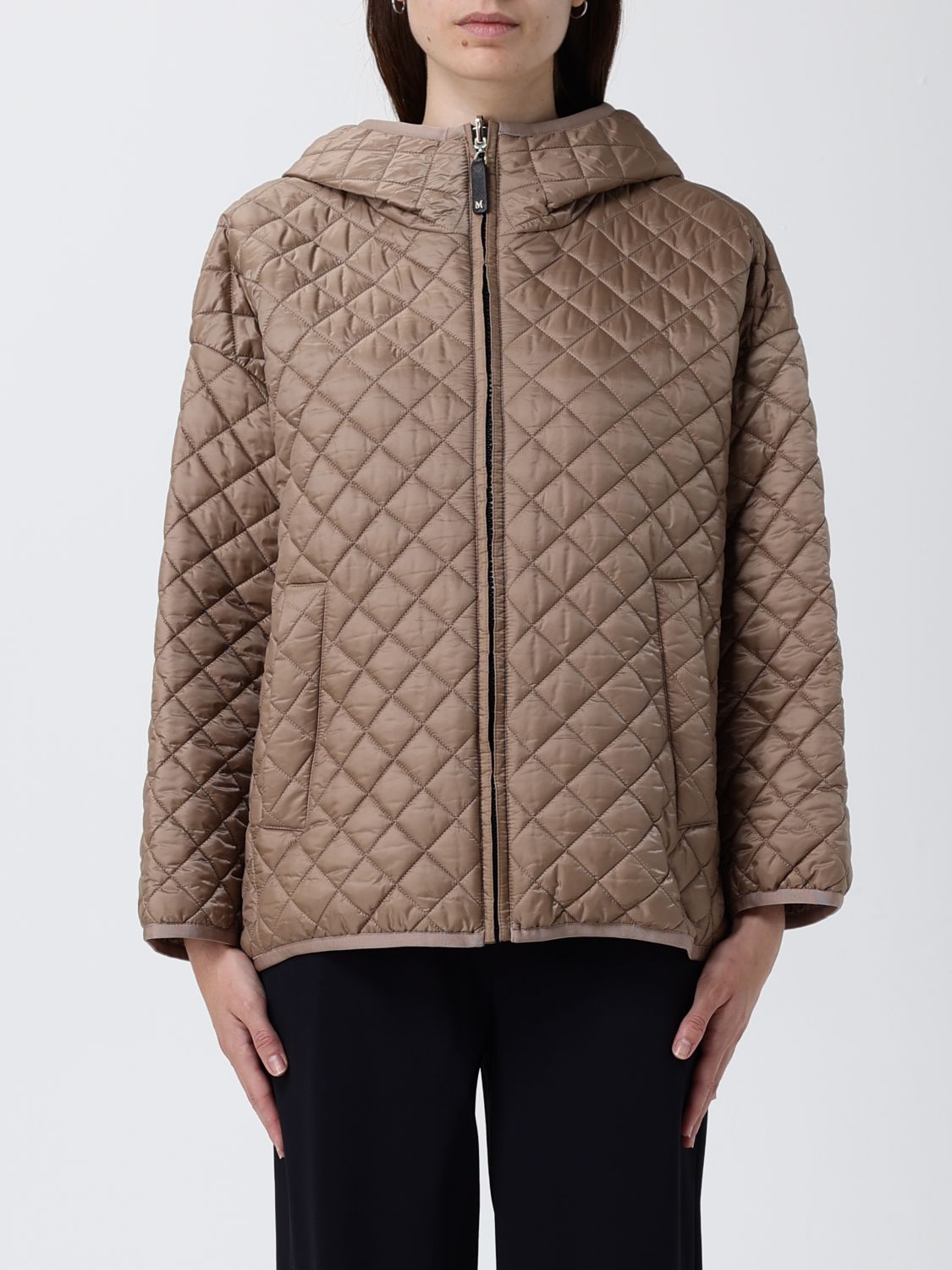 Max Mara The Cube Jacket  Woman Color Beige In Brown