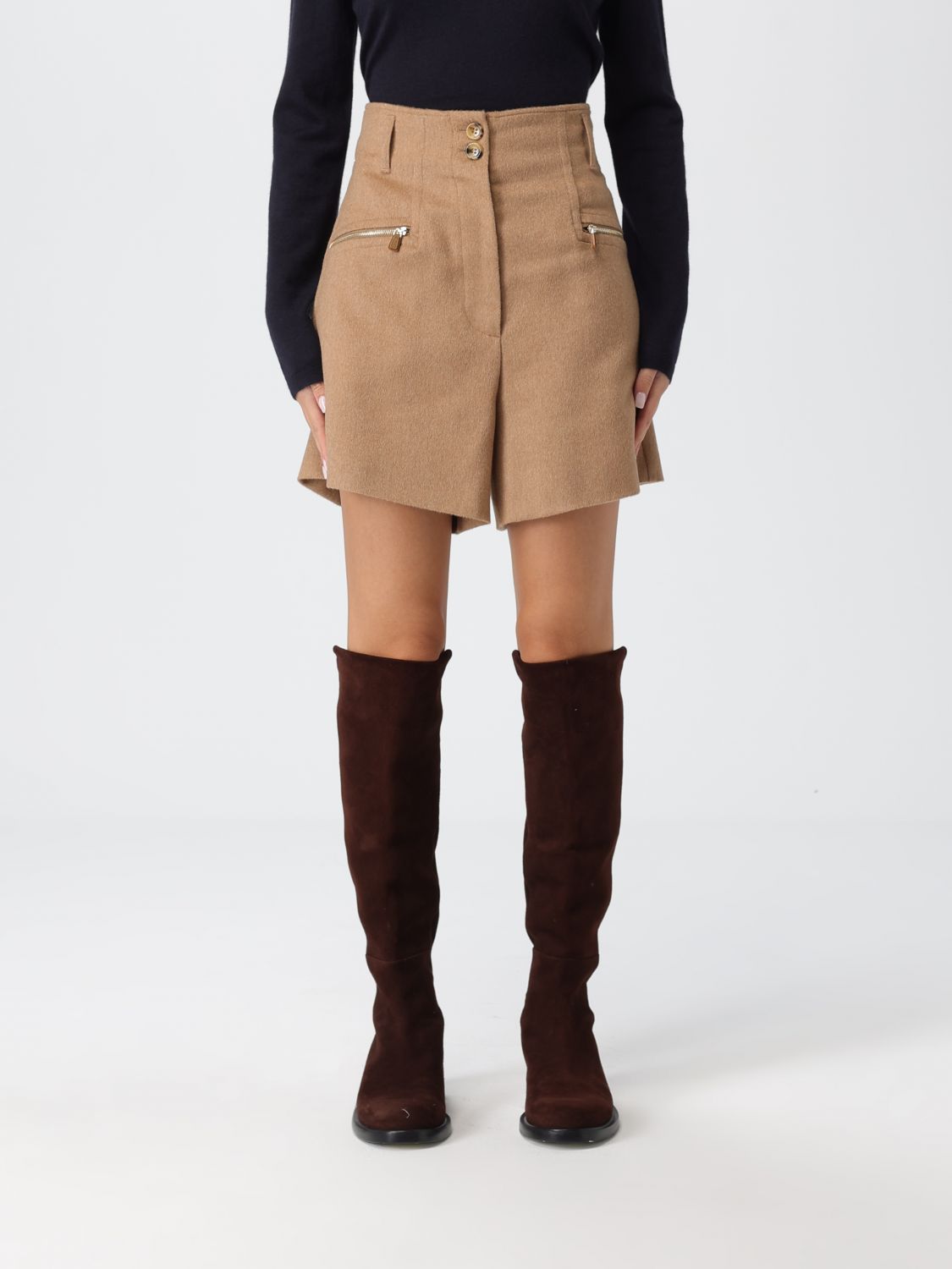 Max Mara Blazer  Woman Color Camel In Brown