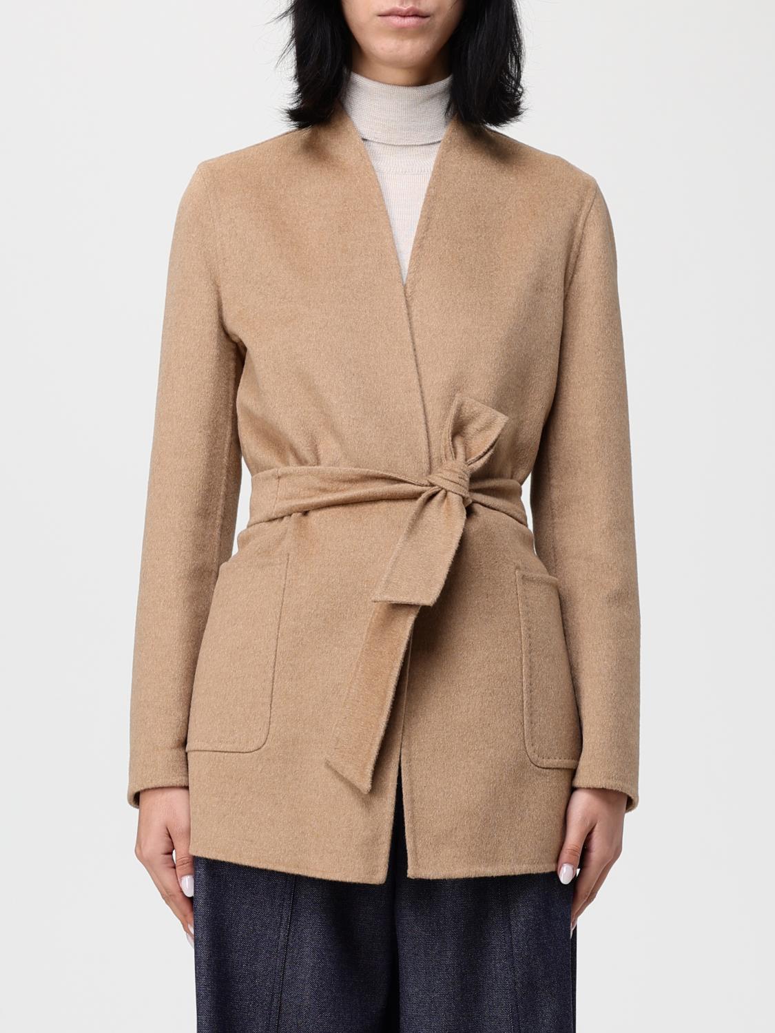Max Mara Coat  Woman Color Camel In Neutral