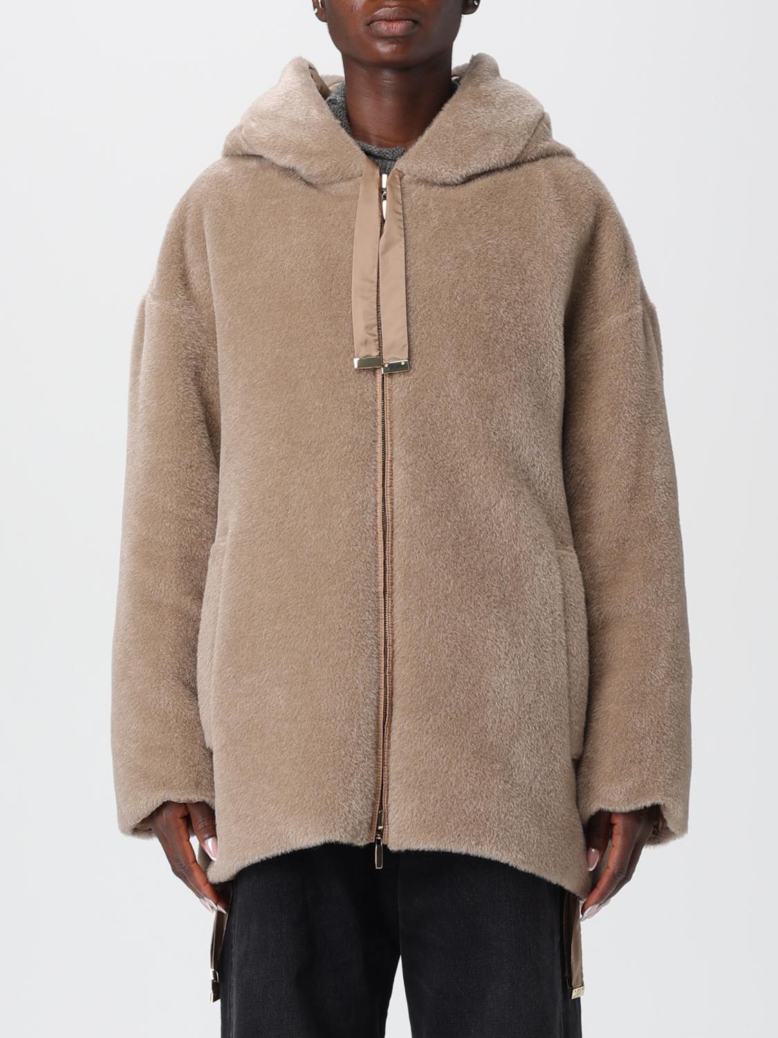 Max Mara The Cube Jacket  Woman Color Beige In Brown