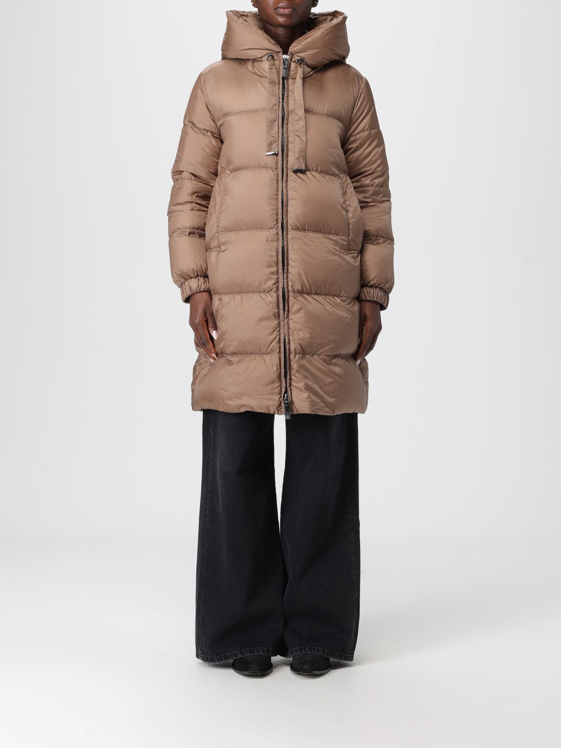 Max Mara The Cube Jacket Woman Color Brown In Brown
