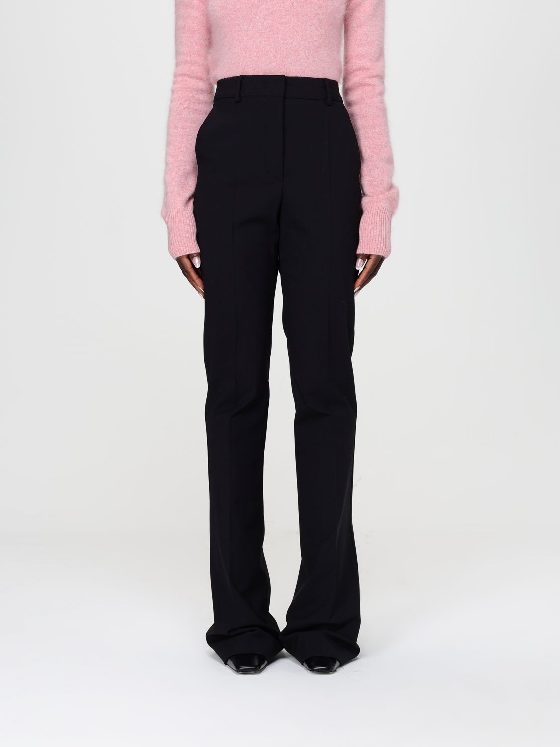 Sportmax Pants  Woman Color Black In Black