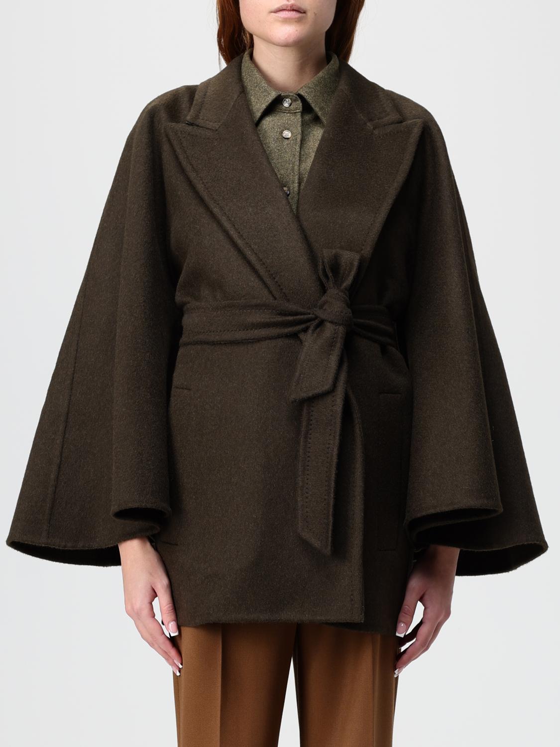 Max Mara Coat  Woman Color Green