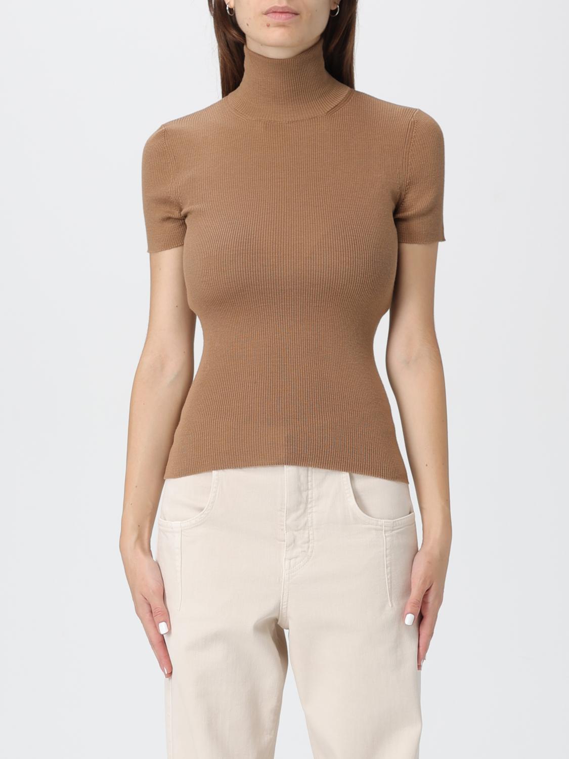 Max Mara Top  Woman Color Camel In Brown
