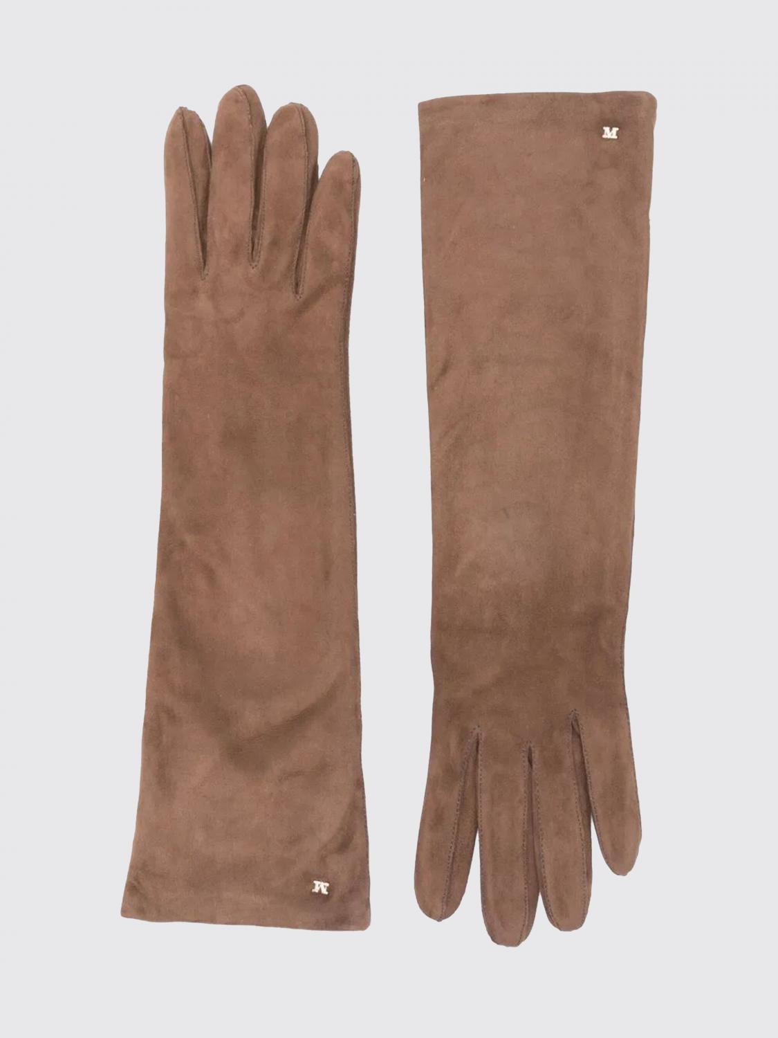 Max Mara MAX MARA Gloves Woman color Leather　MAX MARA グローブ ウーマン カラー レザー