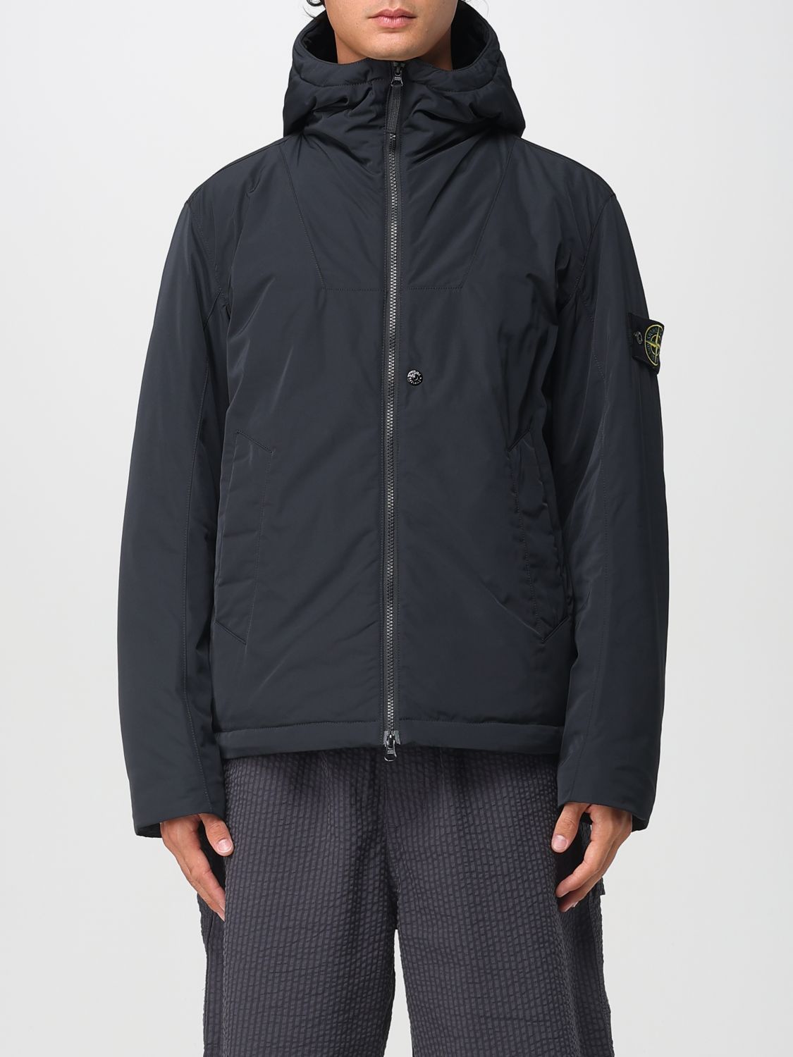 Stone Island Jacket  Men Color Black In Black