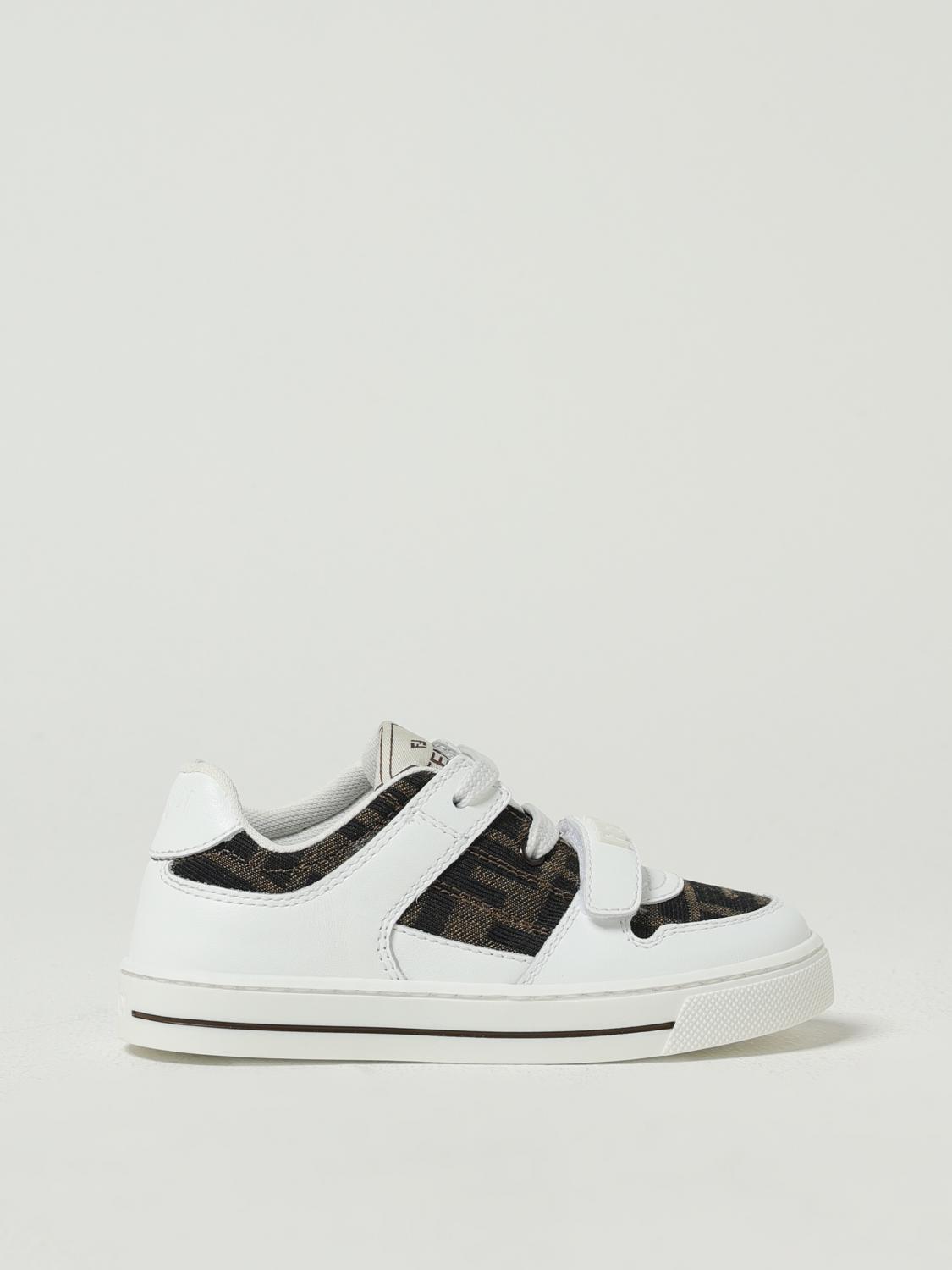 Fendi Sneakers Kids color White - Size: 23 - unisex