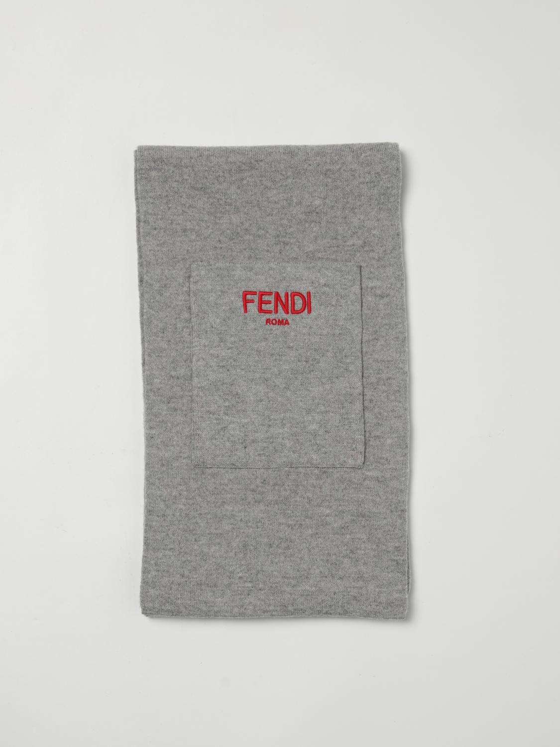 FENDI Sciarpa FF in lana