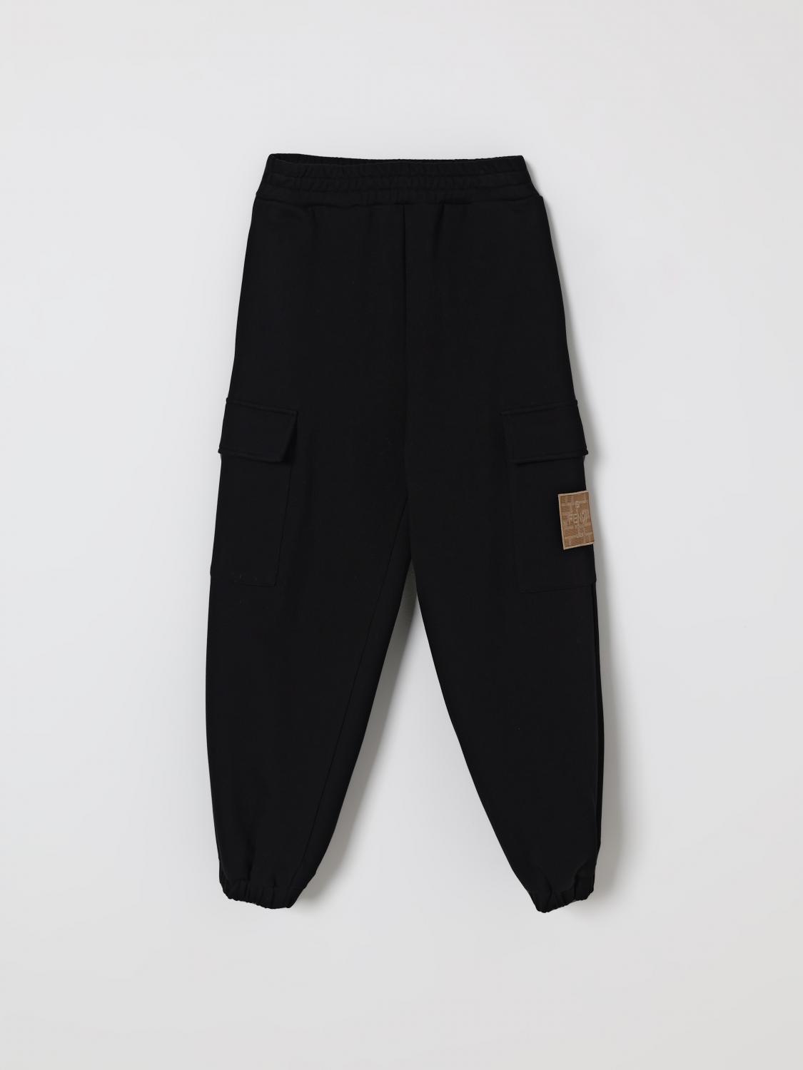 FENDI Pantalone cargo in cotone