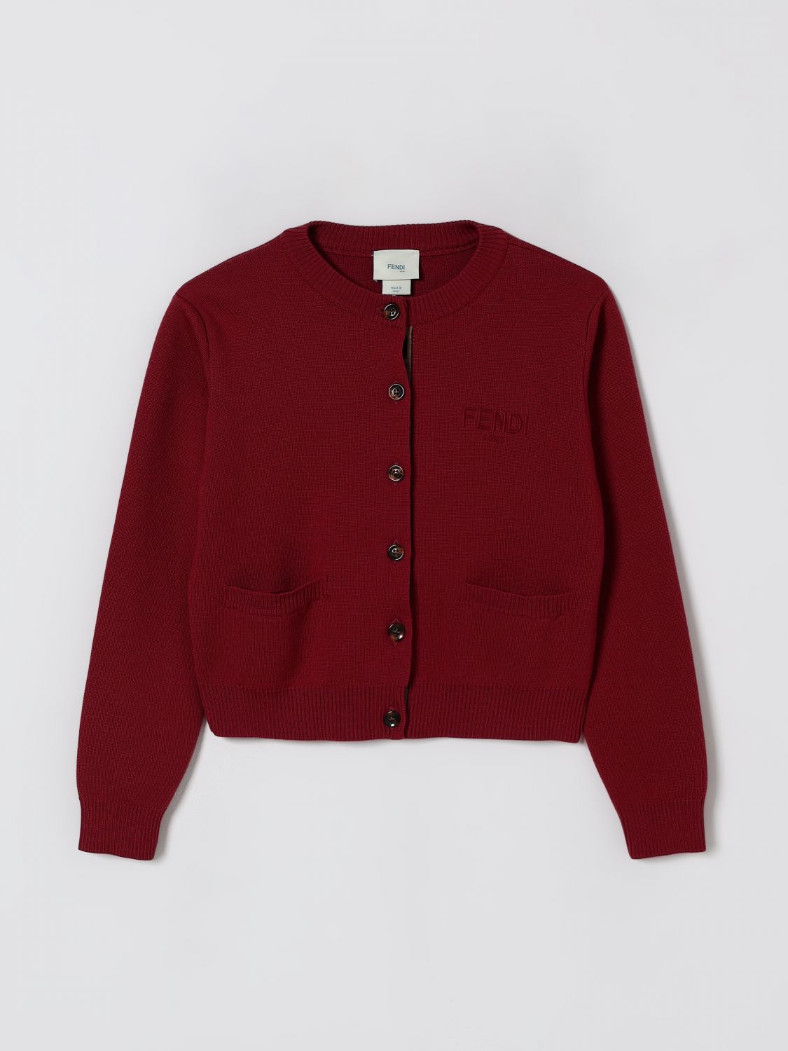 FENDI Cardigan di lana
