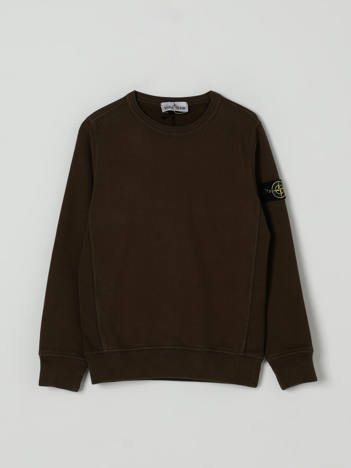 STONE ISLAND JUNIOR Pullover Kinder Farbe Grün