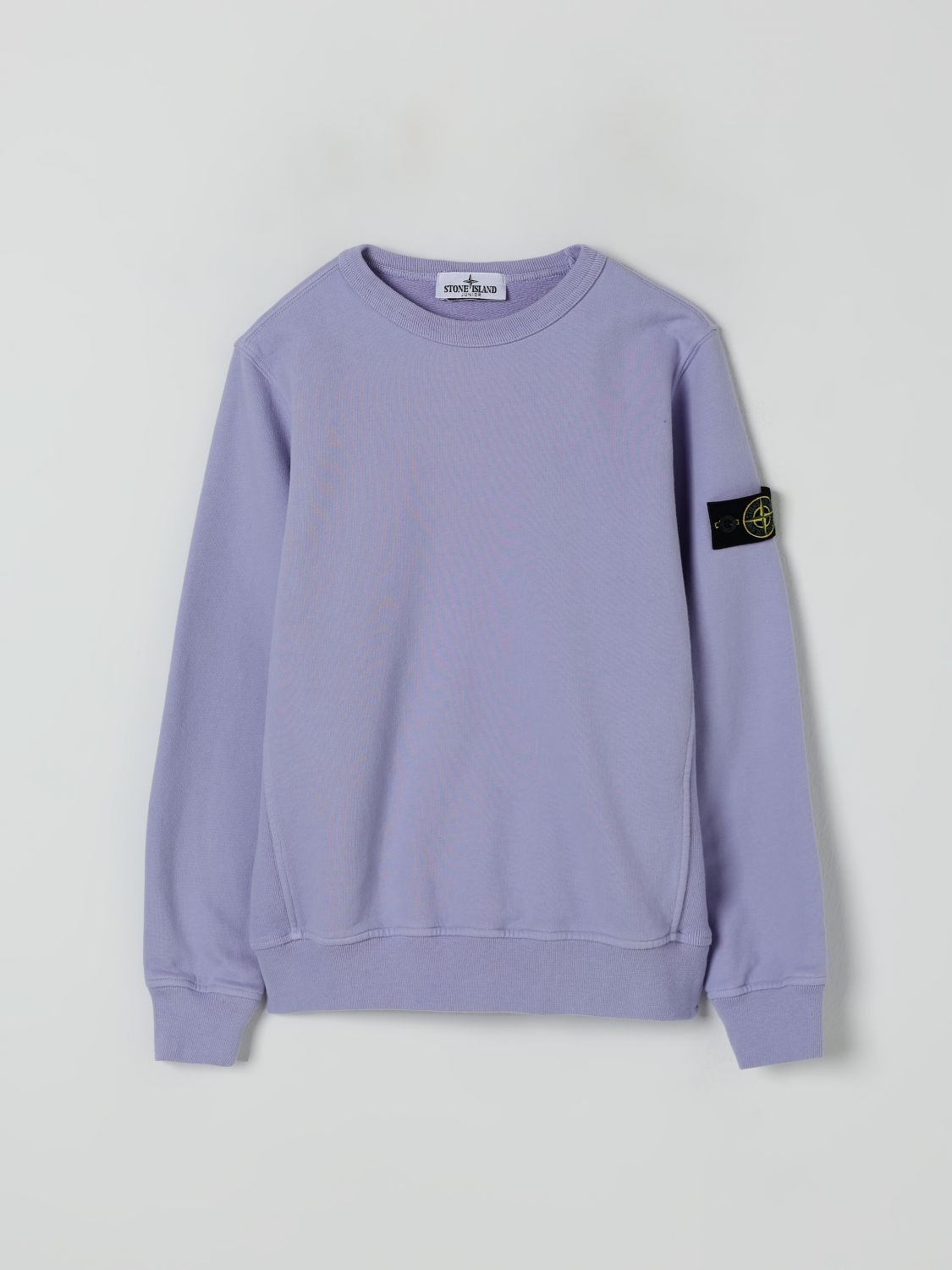 Stone Island Sweater  Junior Kids Color Violet In Blue