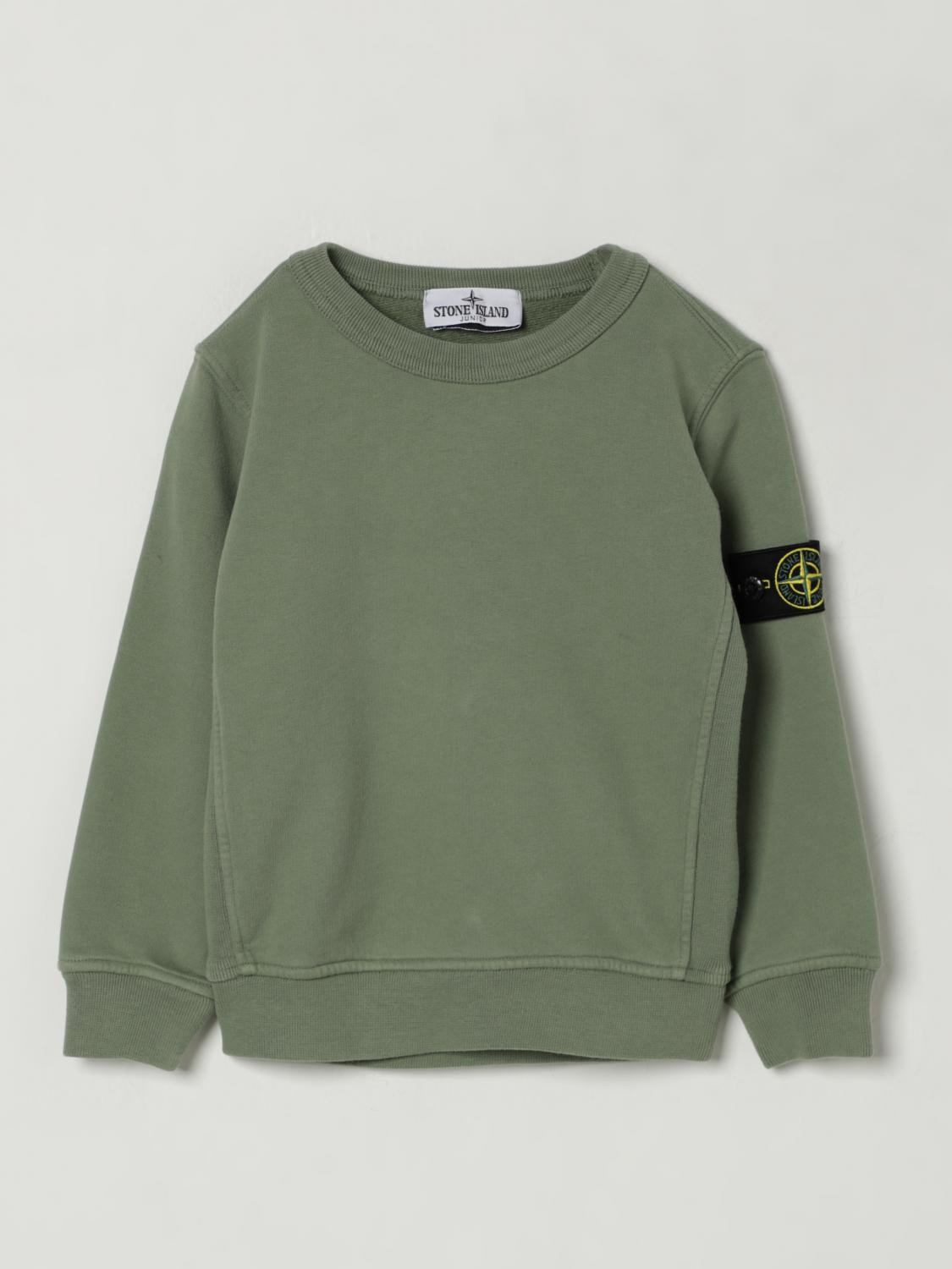 Stone Island Sweater  Junior Kids Color Military In Green