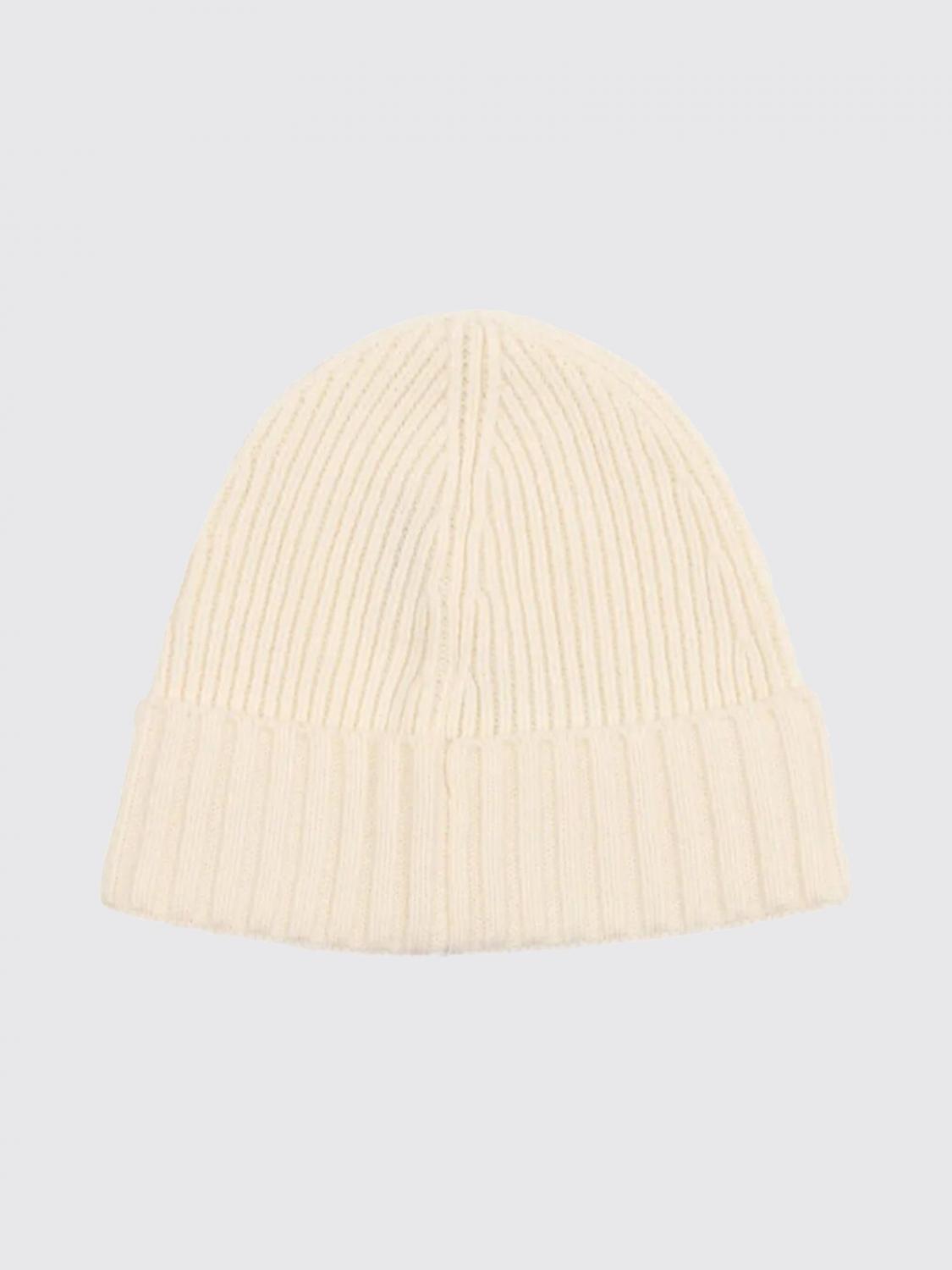 Stone Island Hat Kids Junior In White