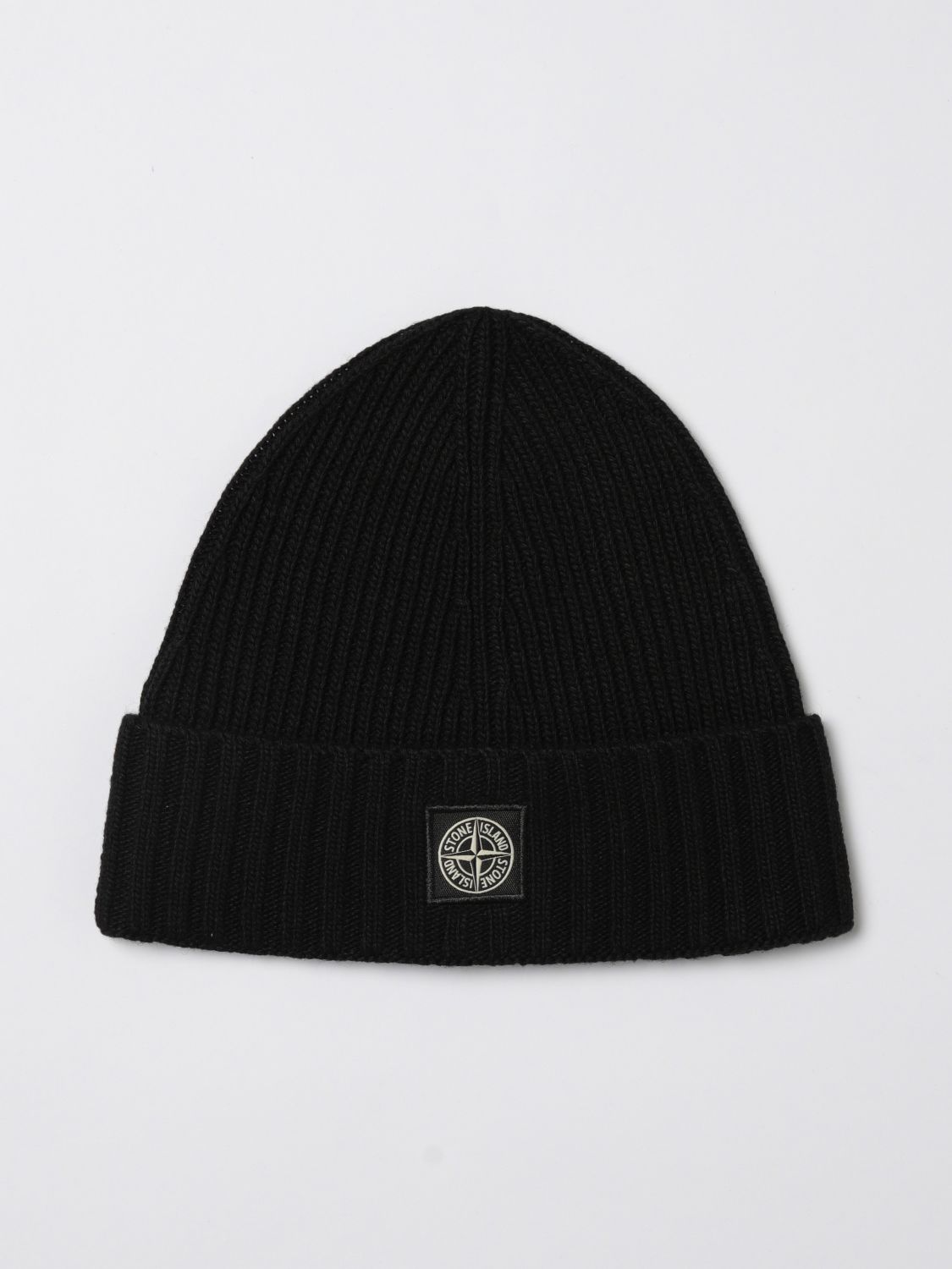 Stone Island Hat Kids  Junior In Black