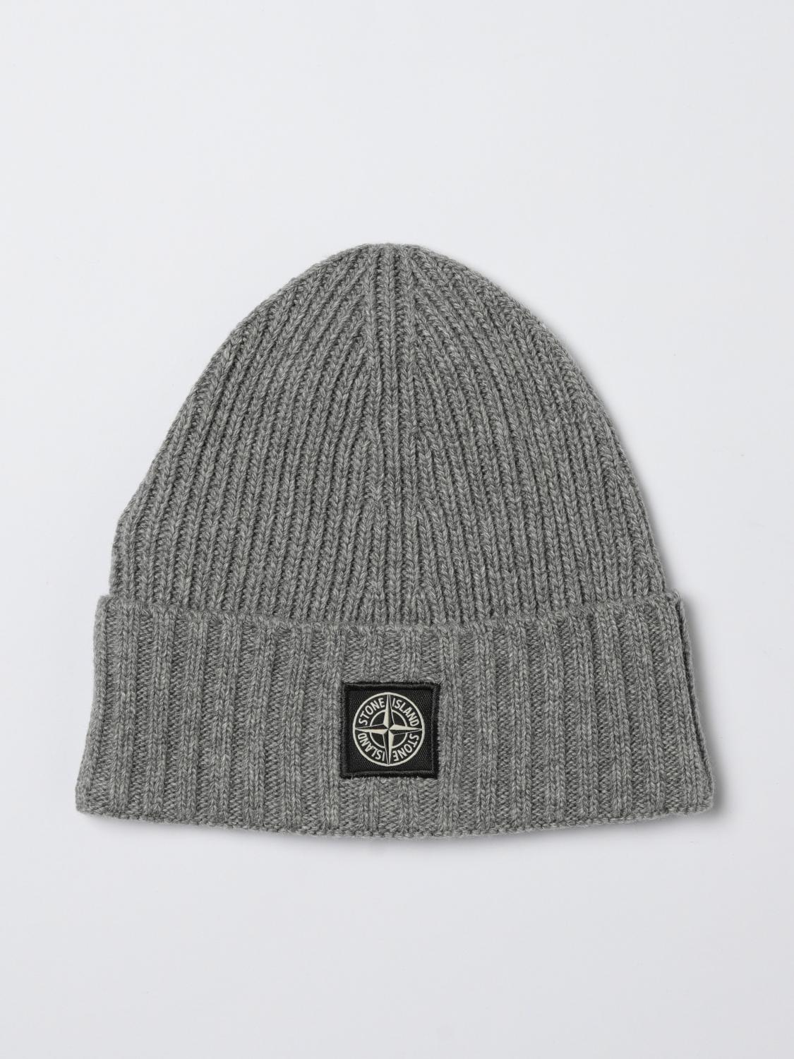Stone Island Hat Kids  Junior In Gray