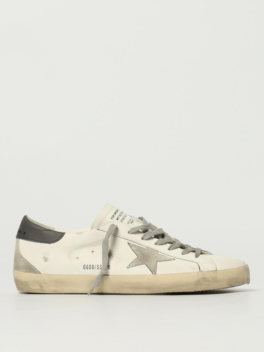Golden Goose Sneakers Men Color White In White