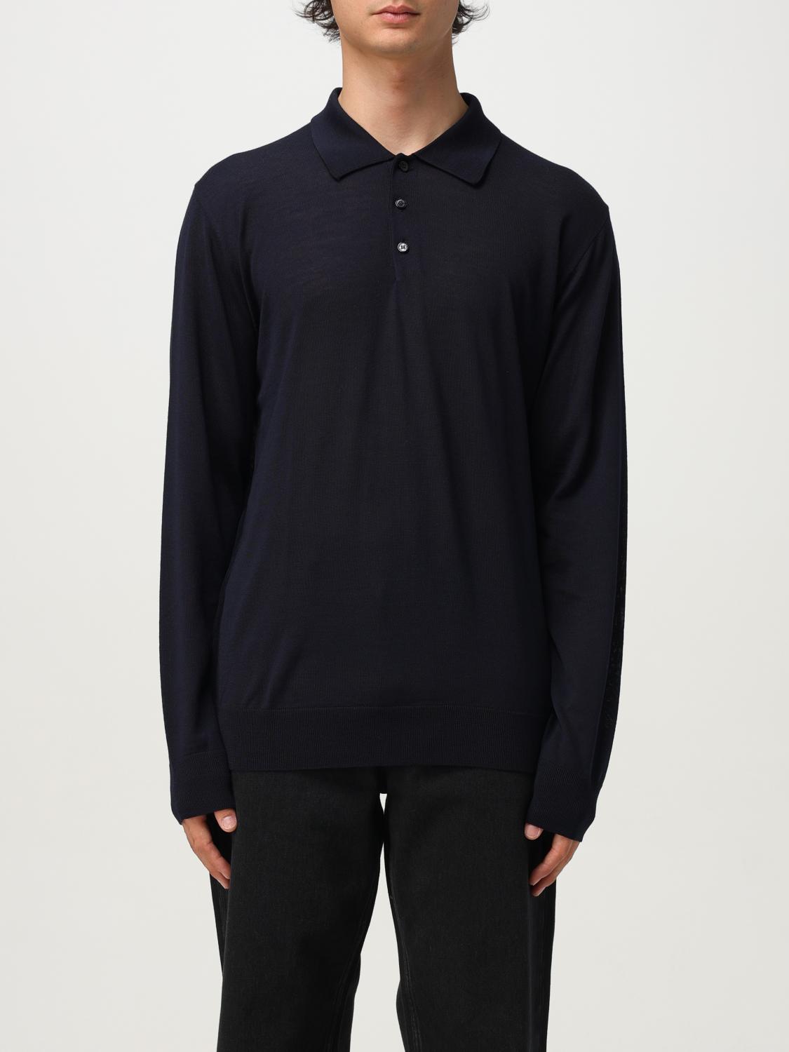Golden Goose Sweater Men Color Navy In Blue