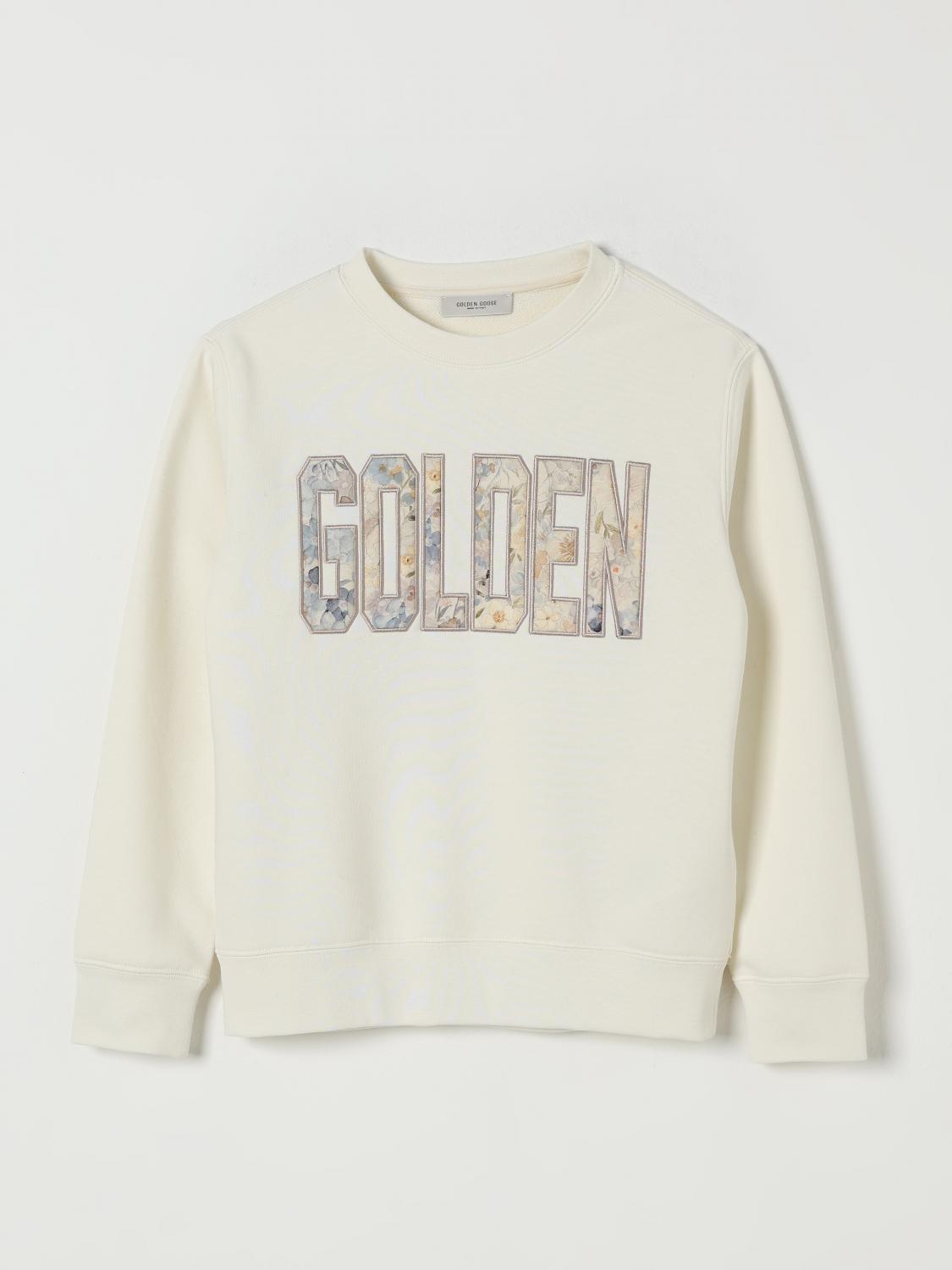 Golden Goose Sweater  Kids Color Yellow Cream In White