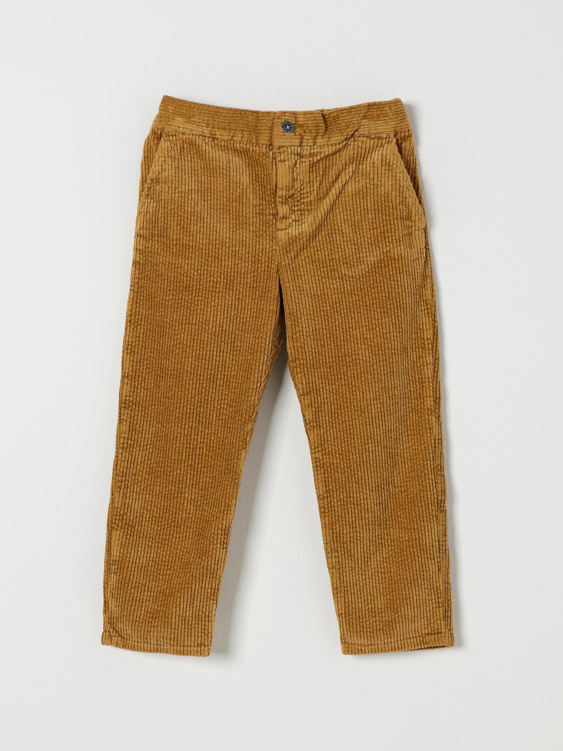 Golden Goose Pants  Kids Color Leather In Gold