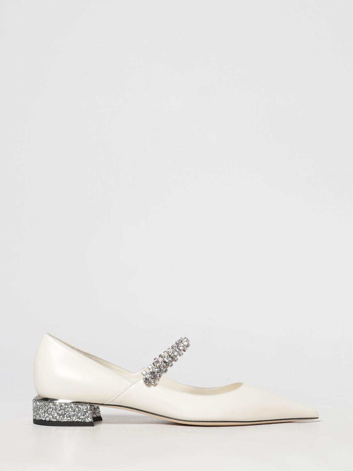 Jimmy Choo Shoes  Woman Color Milk In White