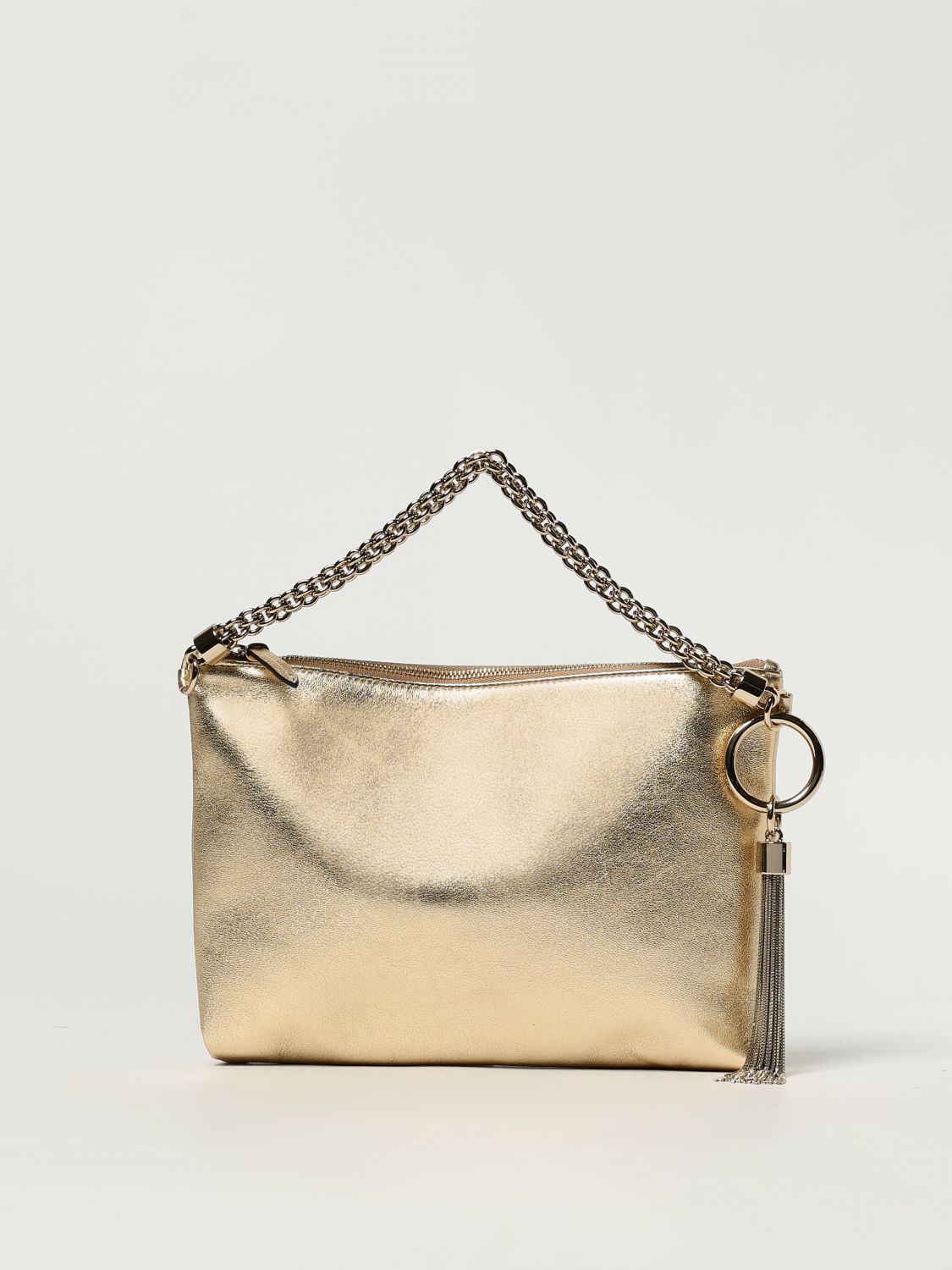 Jimmy Choo Women Callie Shoulder Bag In Brown
