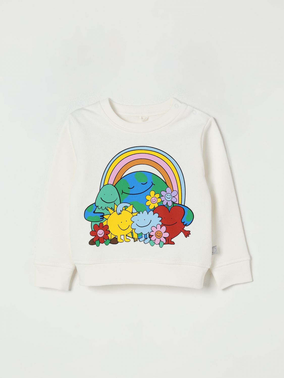 Stella Mccartney Sweater Kids Kids Color Ivory In White