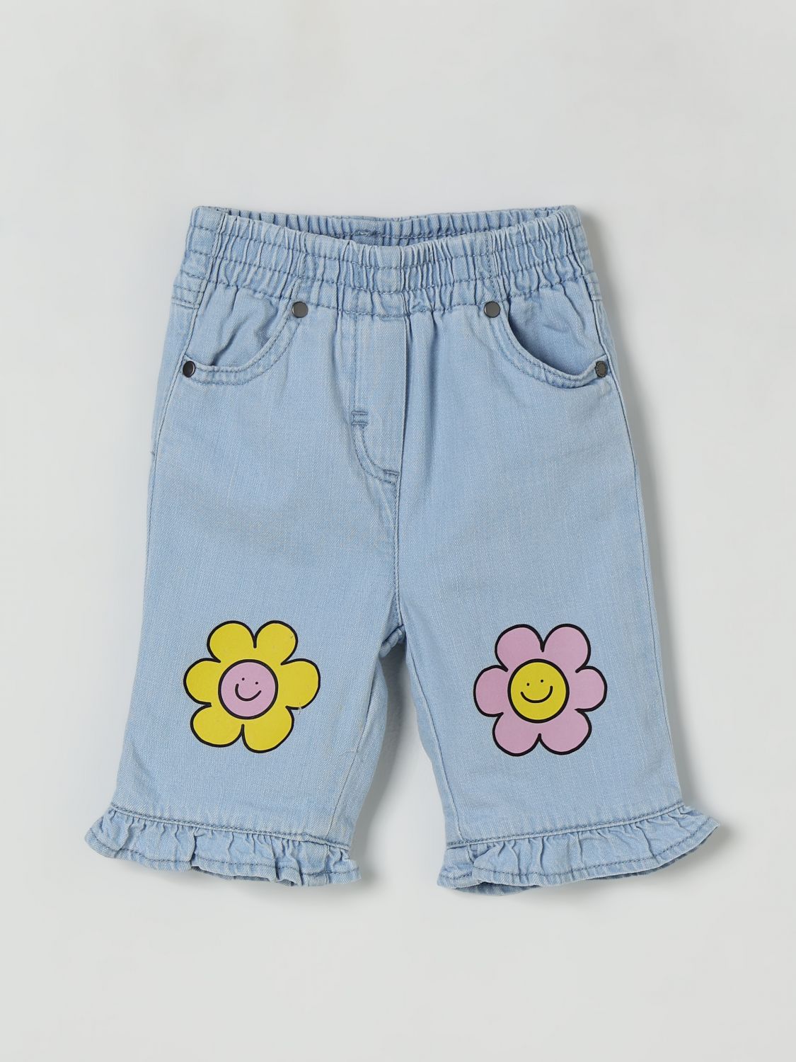 Stella Mccartney Jeans Kids Kids Color Stone Washed In Blue